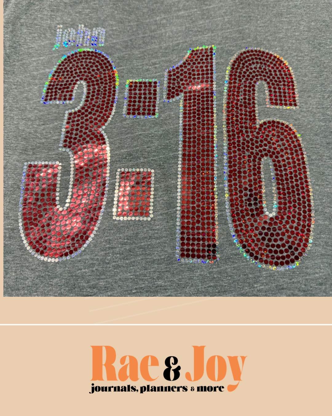 Scripture Sparkle Tees | Ready to Ship