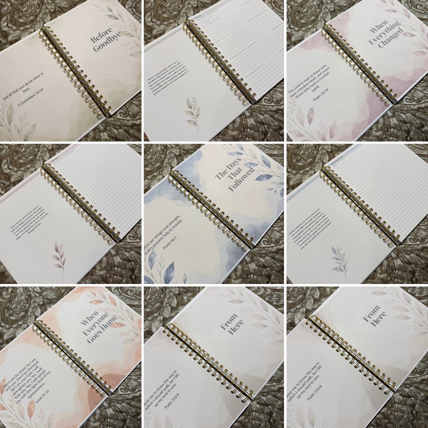 The Caregiver’s Journal | Guided Grief & Remembrance Journal
