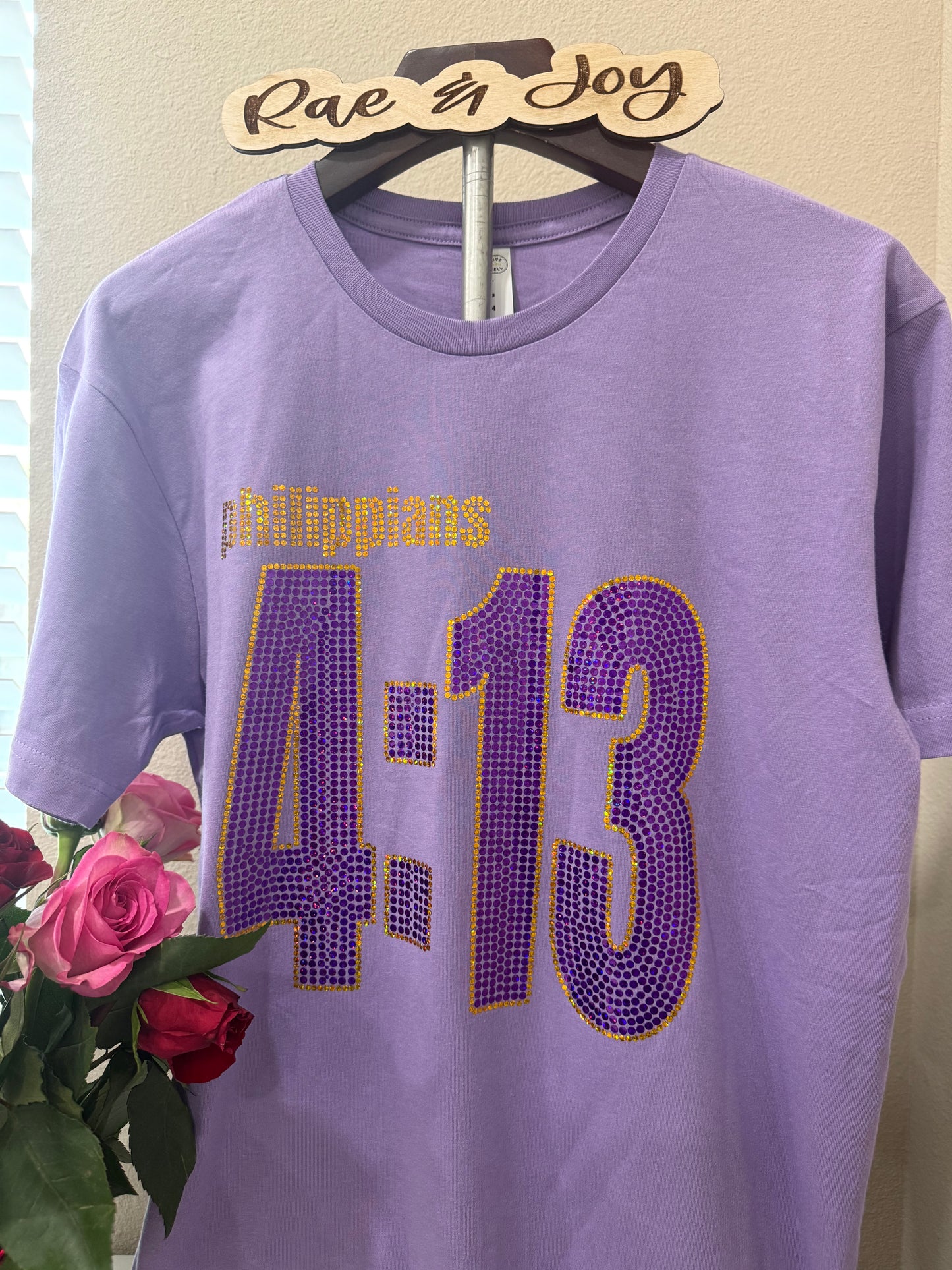 Philippians 4:13 Scripture Sparkle T-Shirt | Christian Faith Tee