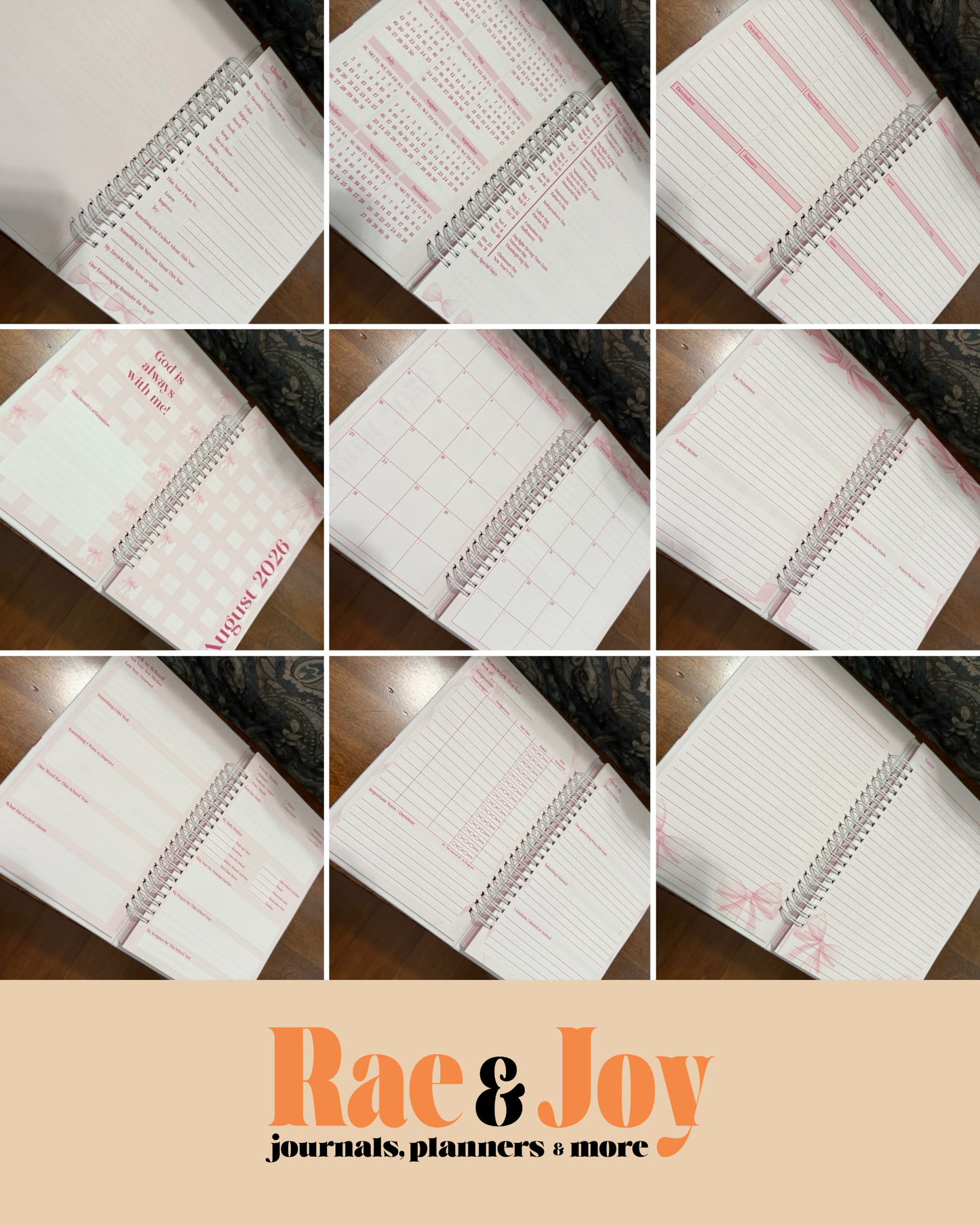 2026–2027 Personalized Student Planner | Hardcover Academic Planner