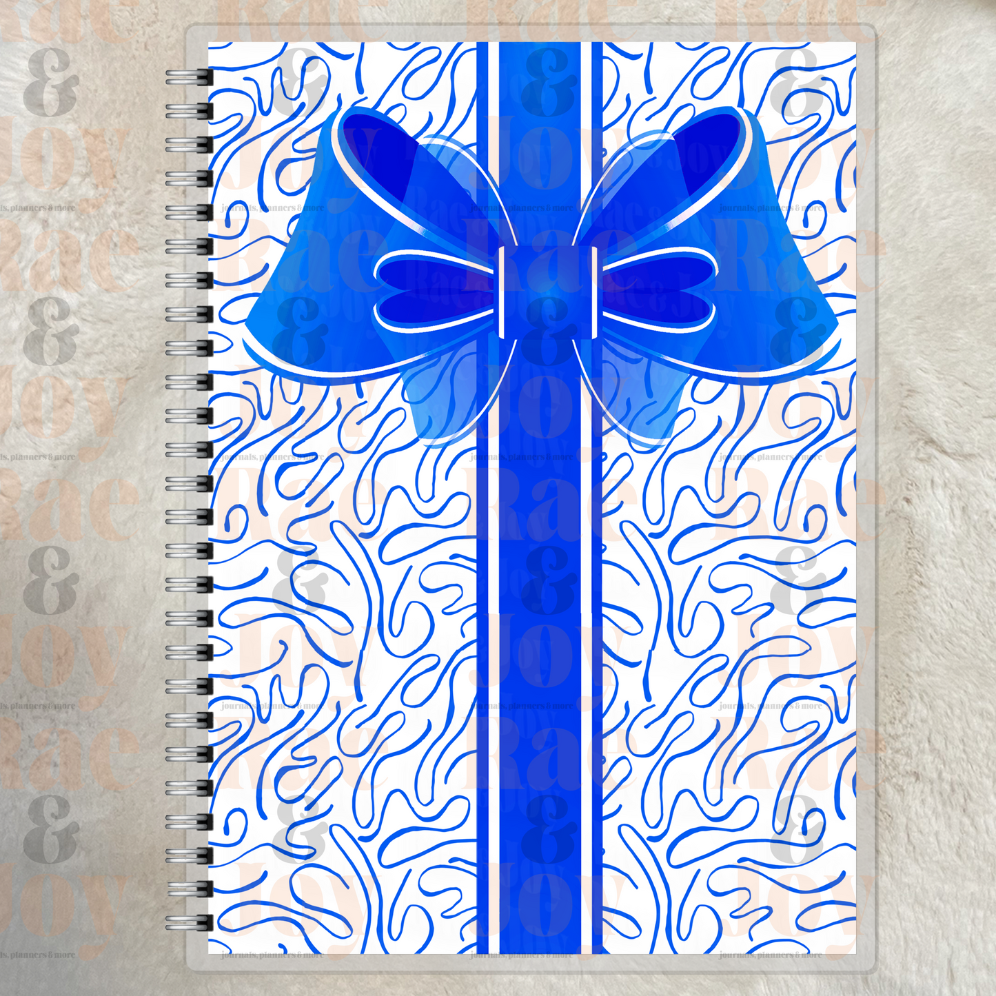 Faith and Favor Lined or Prayer Journal – Personalized Laminated Cover Journals/Planners