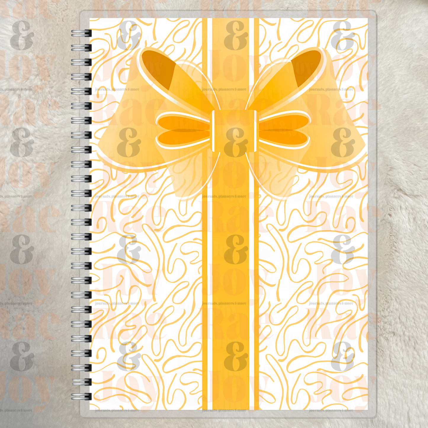Faith and Favor Lined or Prayer Journal – Personalized Laminated Cover Journals/Planners