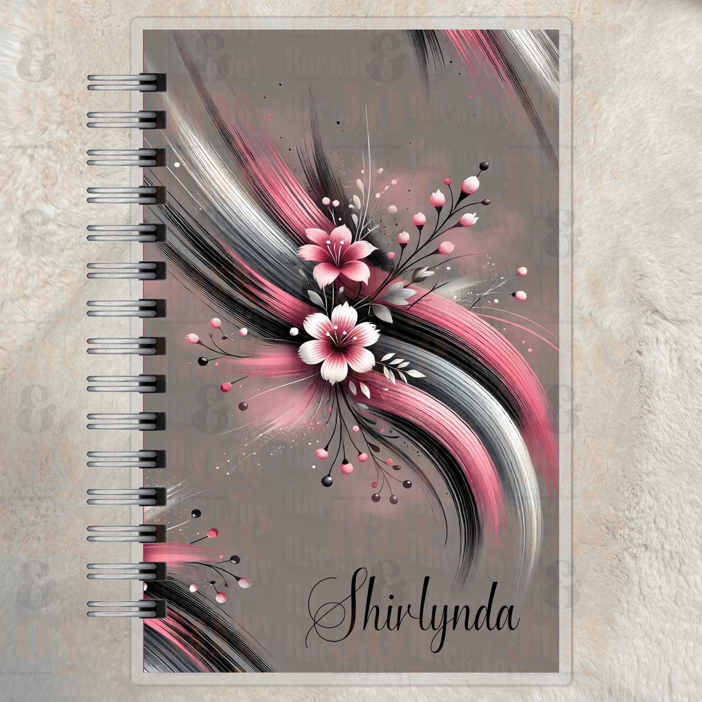 Personalized Mid-Year Planner 2024-2025 - Customizable Cover Options, Monthly Goals & Faith Reflections, Compact 5.5x8.5 - Rae & Joy Journals, Planners & More