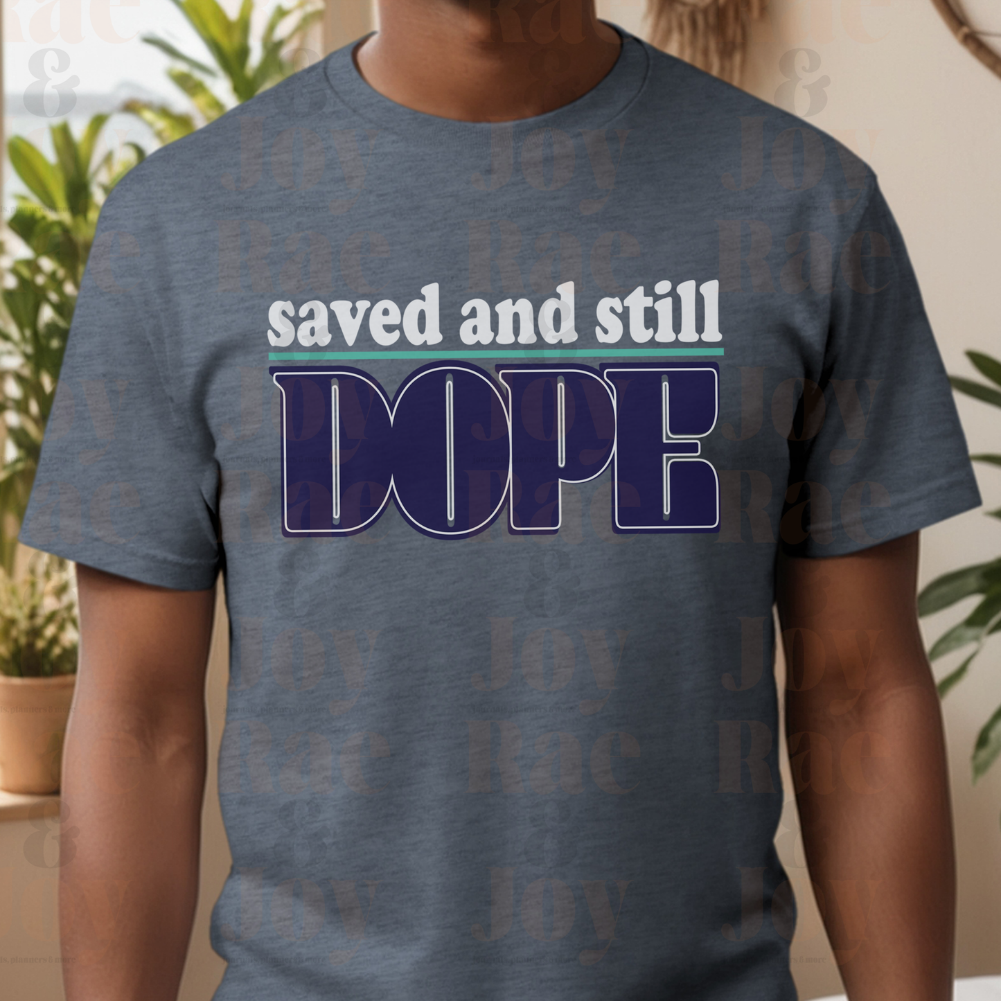 Saved And Still Dope Unisex Christian T-Shirt - Gildan Softstyle® 4 Colors Available T-Shirts