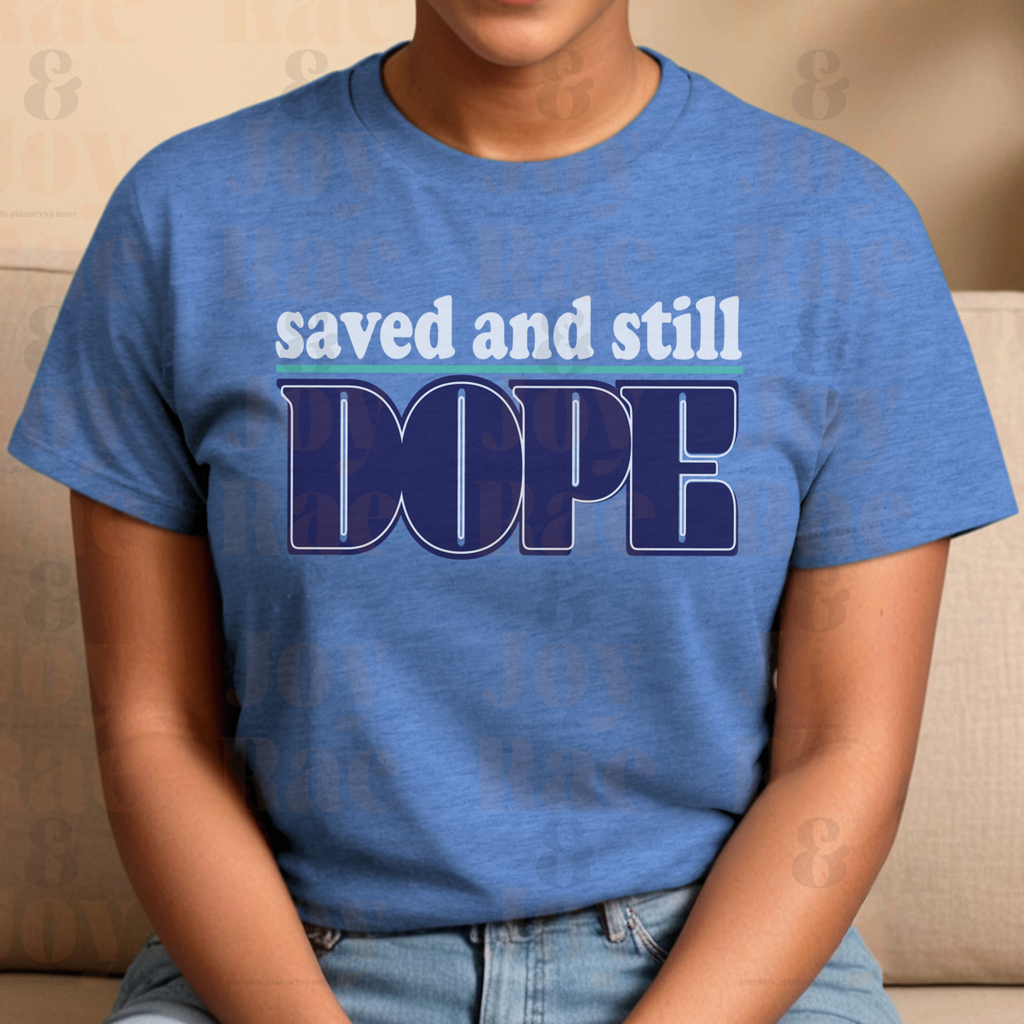 Saved And Still Dope Unisex Christian T-Shirt - Gildan Softstyle® 4 Colors Available T-Shirts
