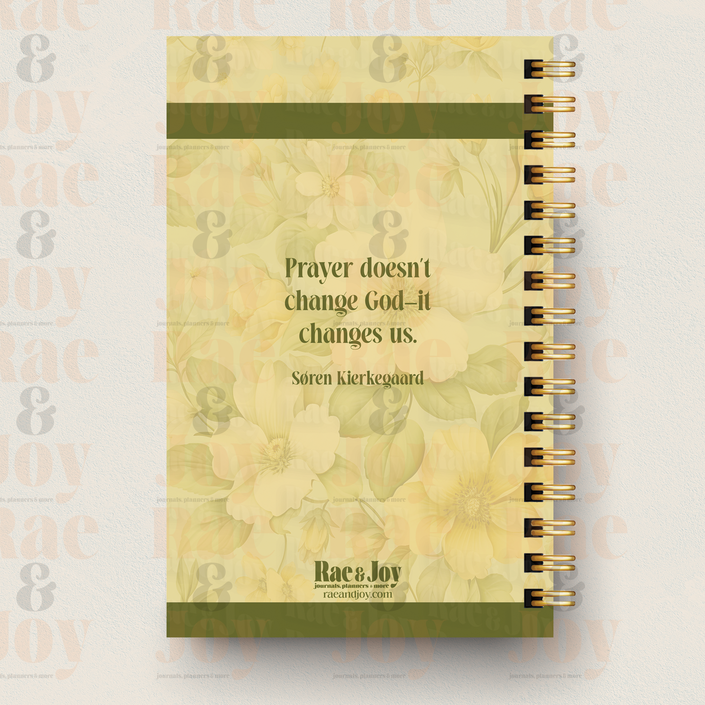 The Lord’s Prayer Floral Christian Hardcover Daily Prayer or Lined Journal for Women Journals/Planners