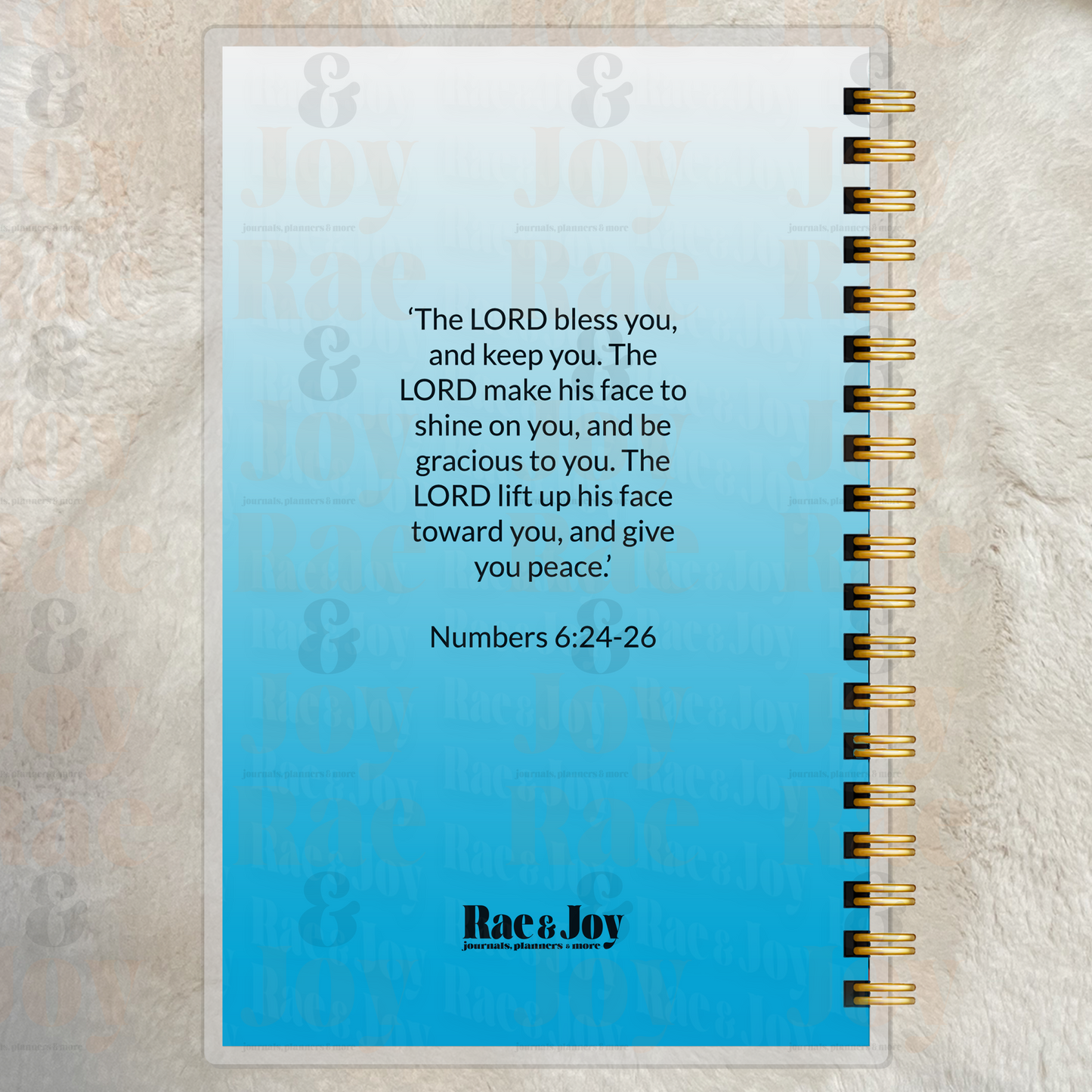 Walking in Favor: Personalized 12-Month Christian Planner – Custom Start Date & Cover Name 130 Pages 5 Color Options