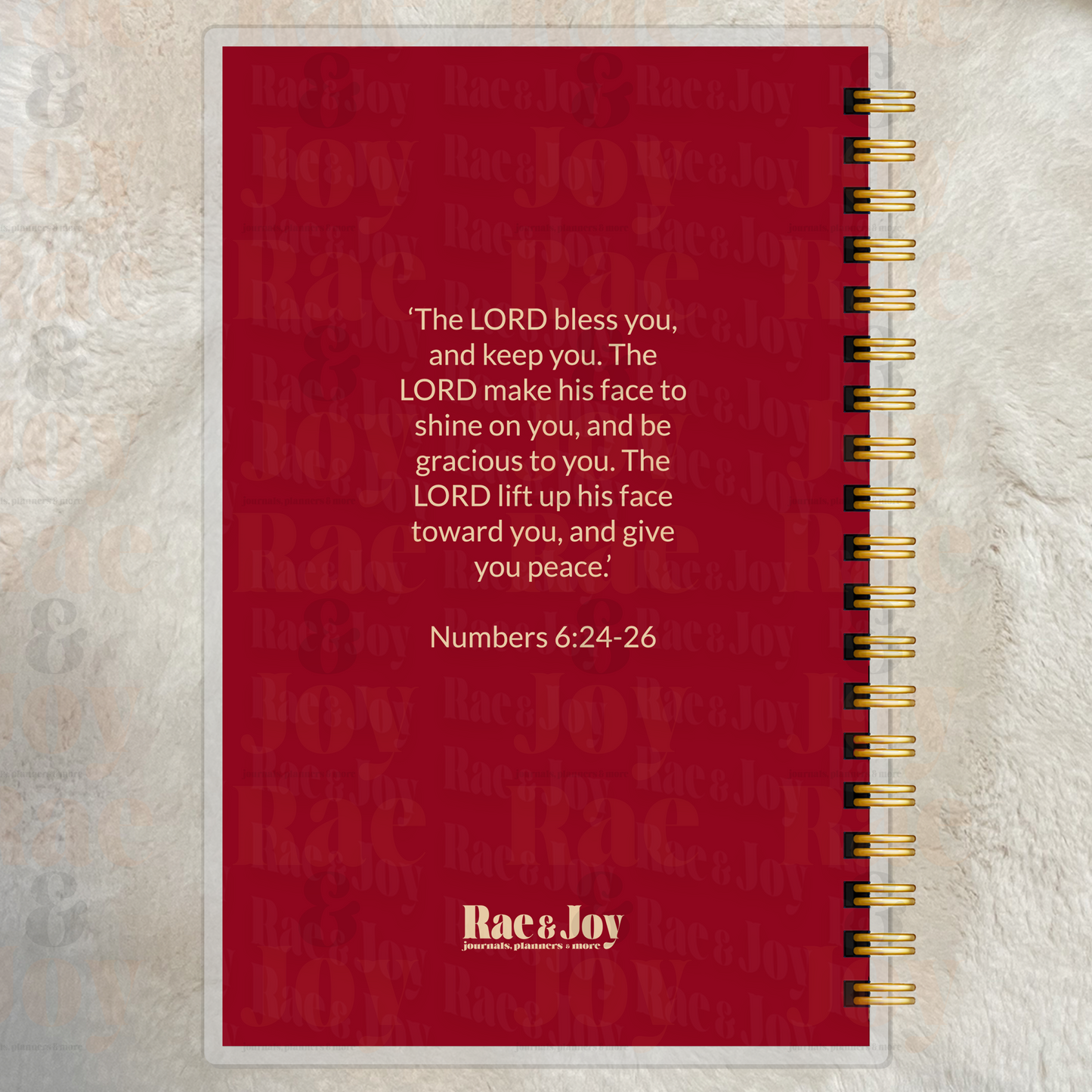 Walking in Favor: Personalized 12-Month Christian Planner – Custom Start Date & Cover Name 130 Pages 5 Color Options