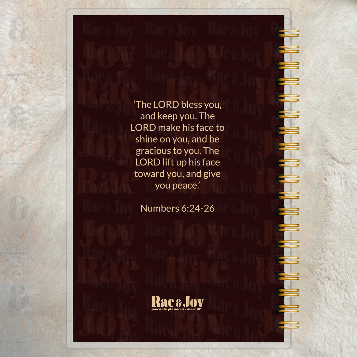Walking in Favor: Personalized 12-Month Christian Planner – Custom Start Date & Cover Name 130 Pages 5 Color Options