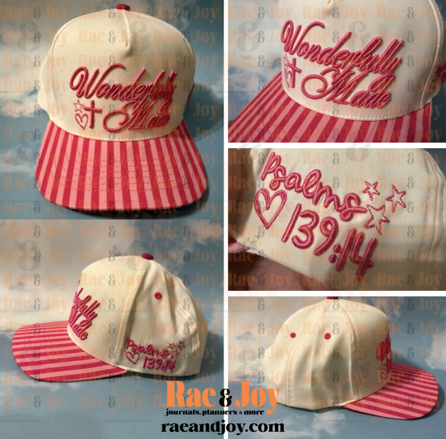 Wonderfully Made Hat – Psalm 139:14 Christian Hat | Faith-Based Apparel | Limited Quantity