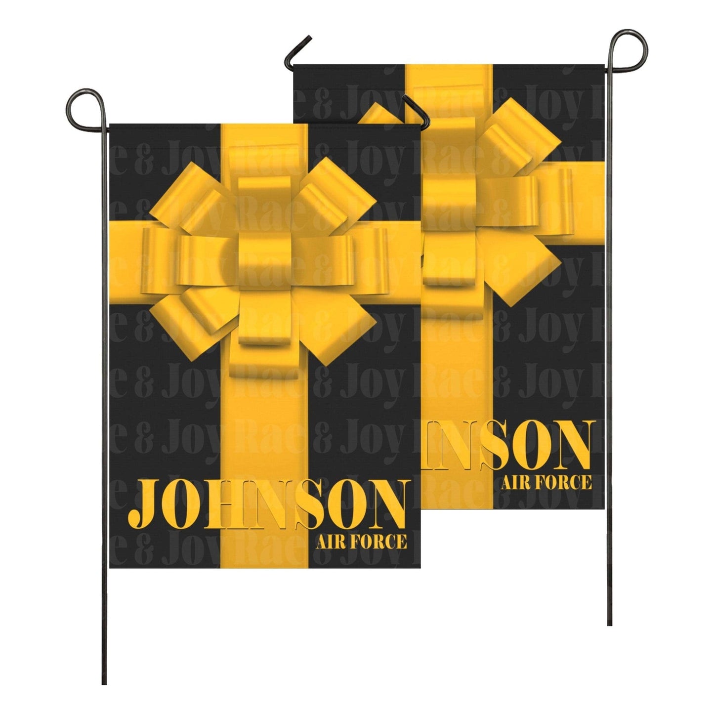 Personalized Yellow Ribbon Deployment Flag/Small Military
