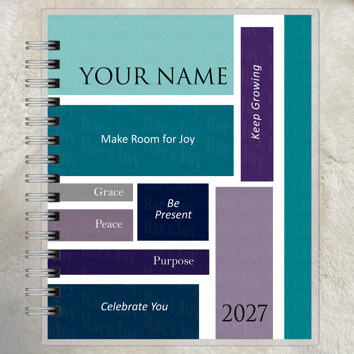2027 Live with Intention Monthly Planner | Personalized Option