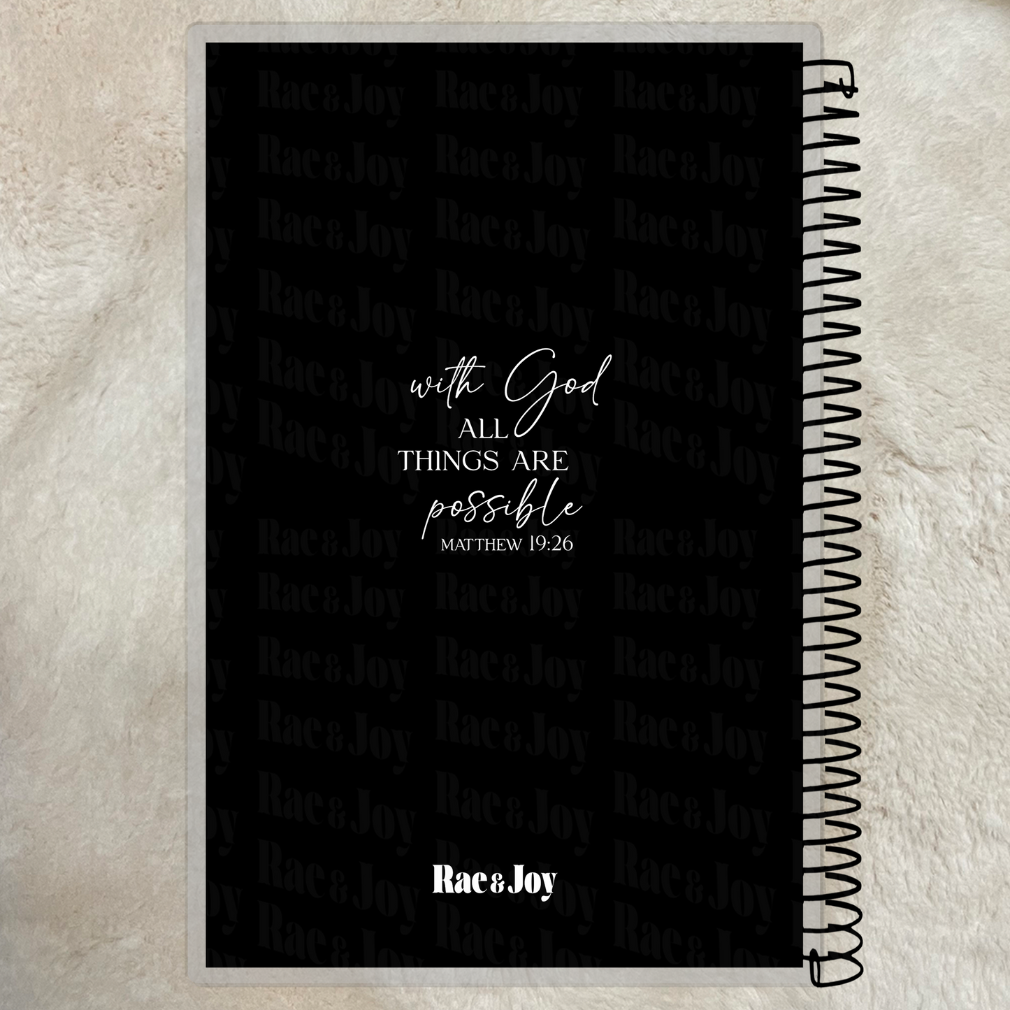 Proverbs 31 Woman 90-Day Undated Daily Planner – Prayer & Reflections, Task Scheduler, Laminated Floral Cover – Custom Name Option - Rae & Joy Journals, Planners & More