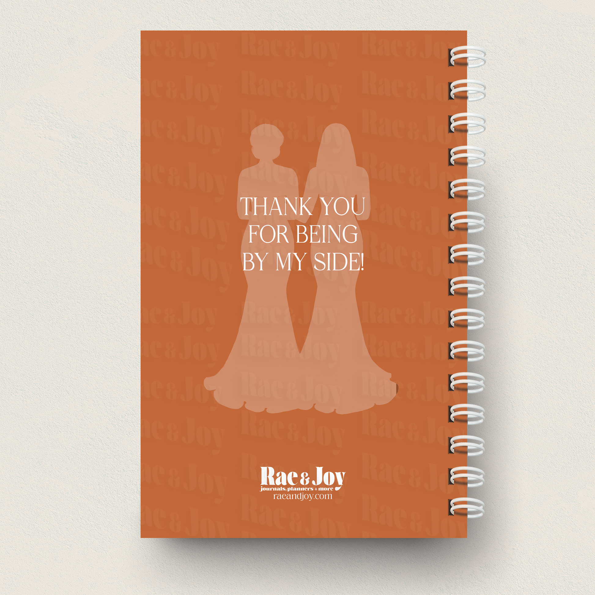 Custom Wedding Party Journal – Personalized Hardcover Gift for Bridesmaids, Maid of Honor, Mother of the Bride & More | Bridal Party Keepsake