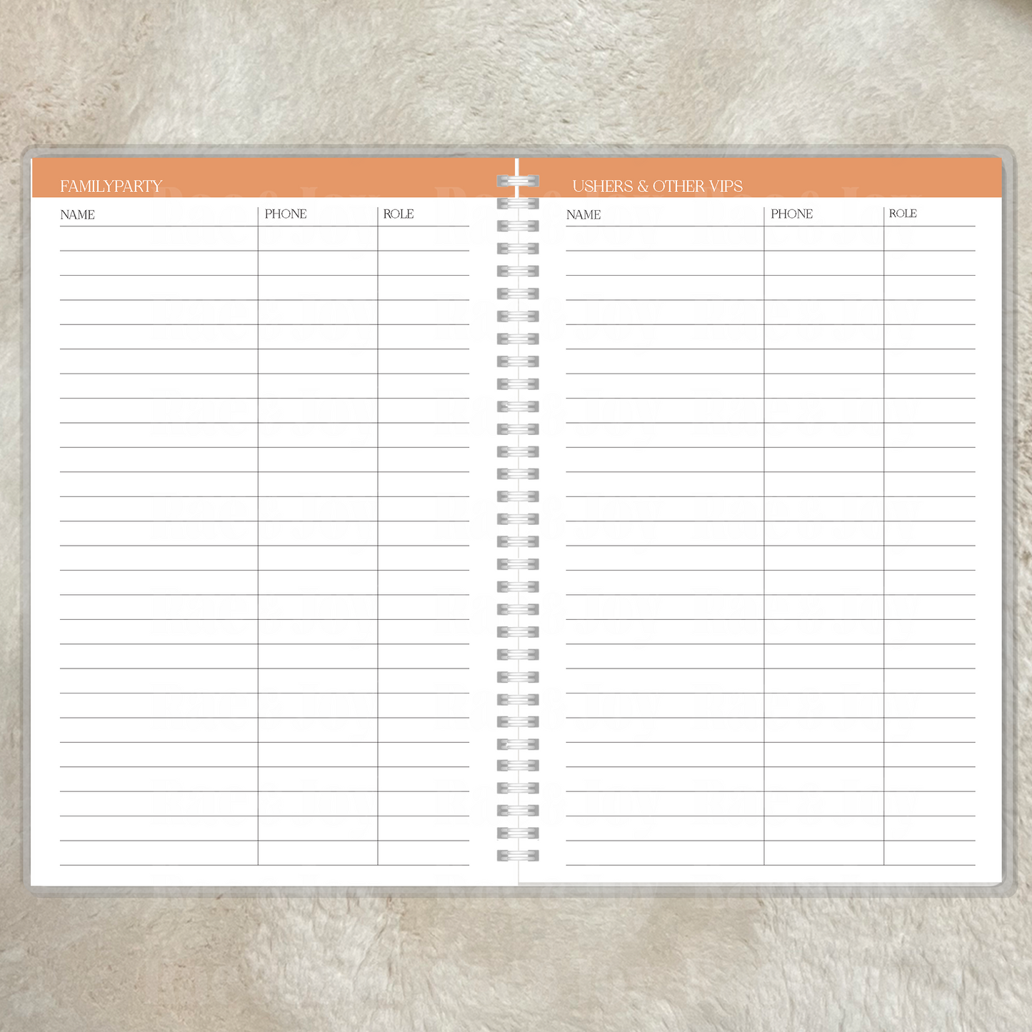 Custom Wedding Party Journal – Personalized Hardcover Gift for Bridesmaids, Maid of Honor, Mother of the Bride & More | Bridal Party Keepsake