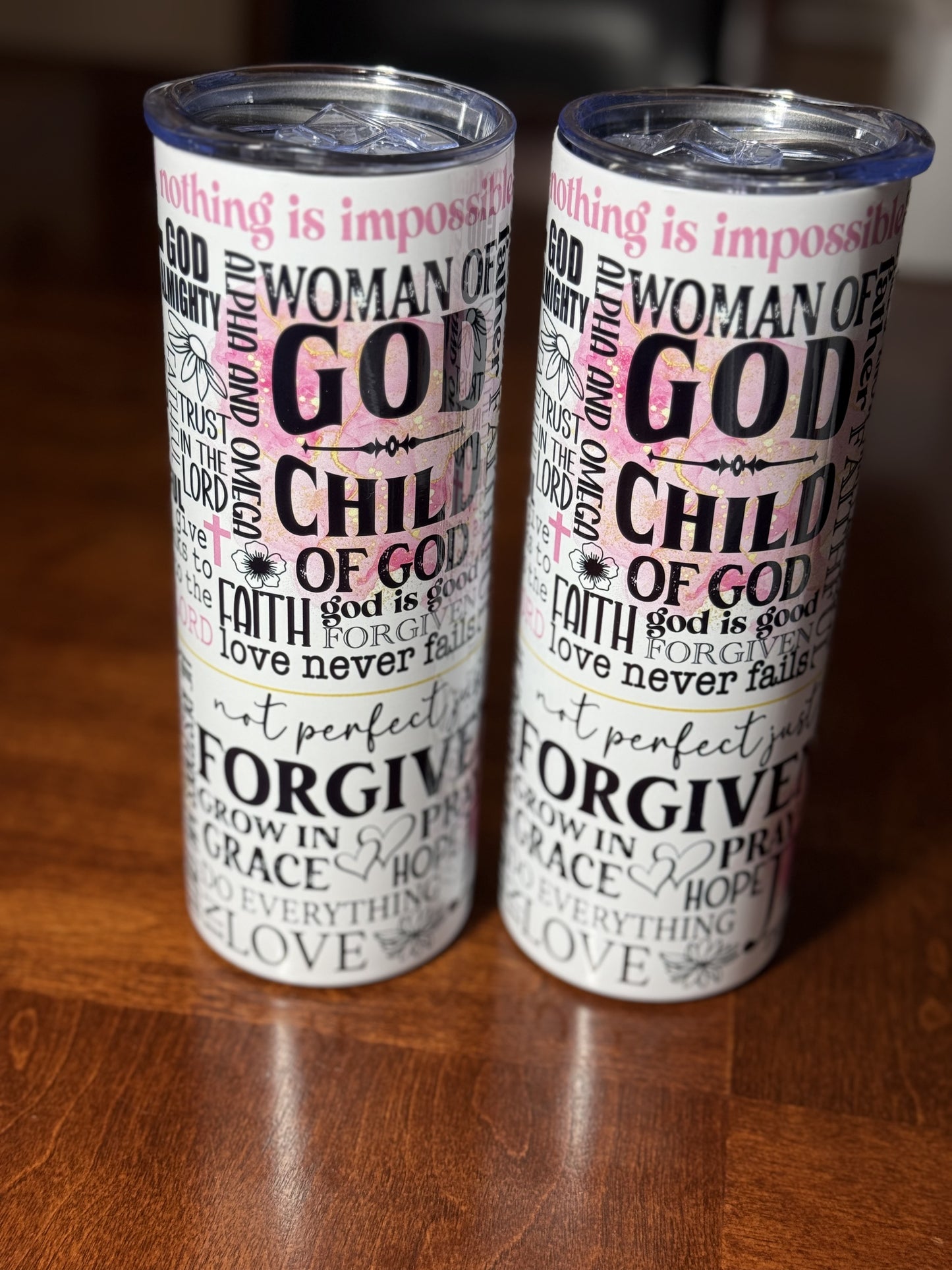 SALE - Woman of God - Child of God 20 oz Tumbler