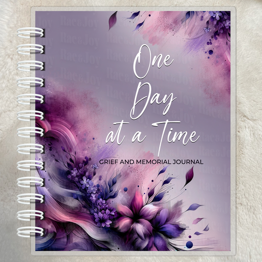 One Day at a Time Grief and Memorial Journal
