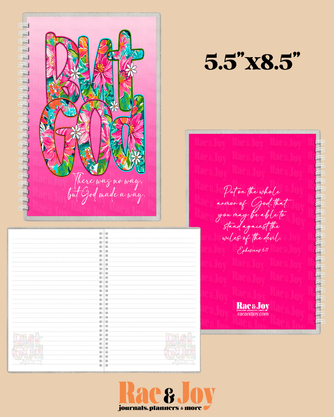 But God Christian Journal for Women