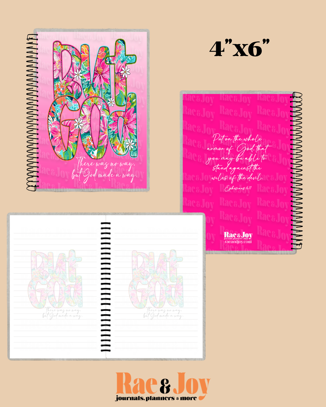 But God Christian Journal for Women