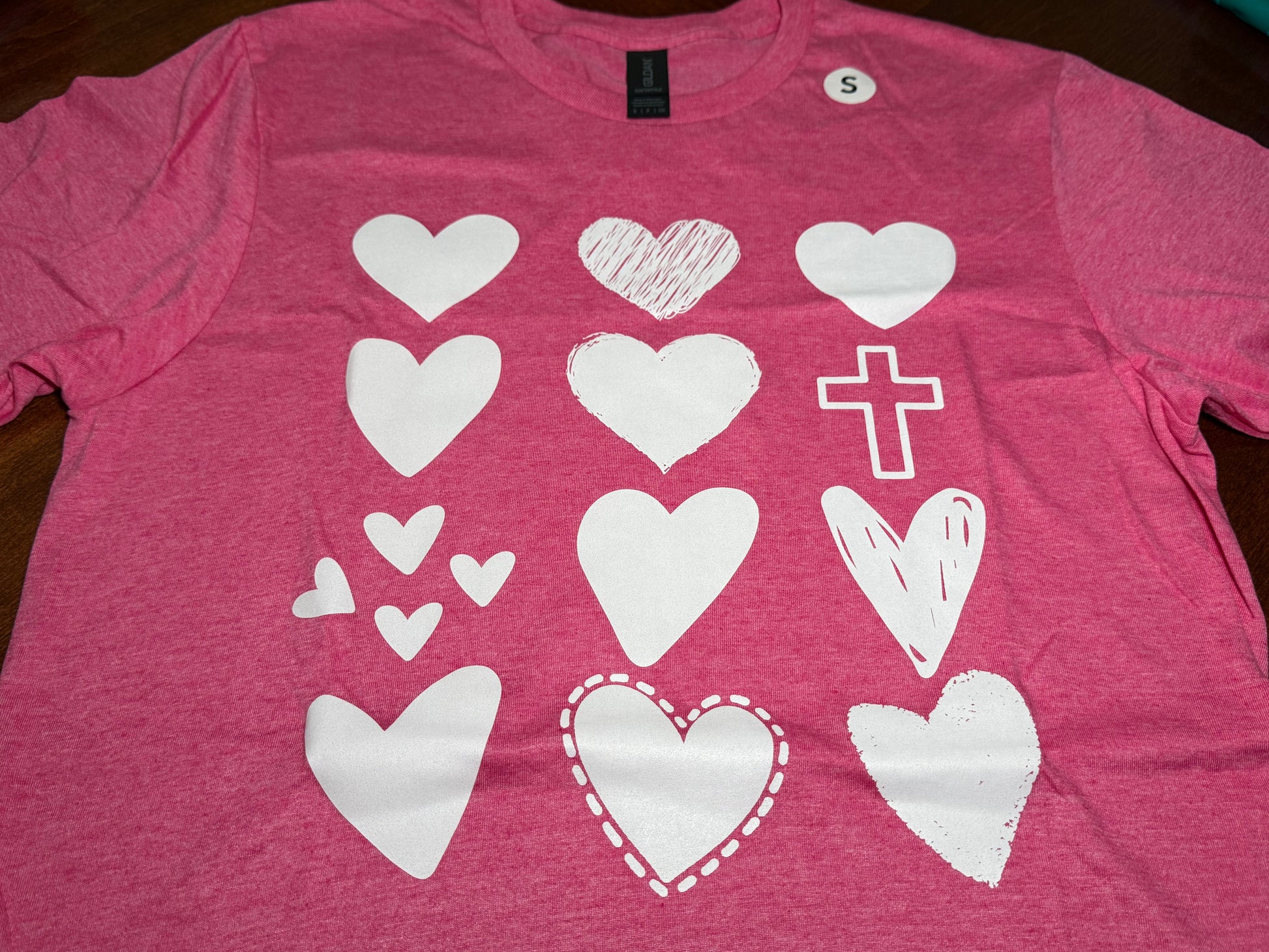 Heart Cross T-shirt - SALE