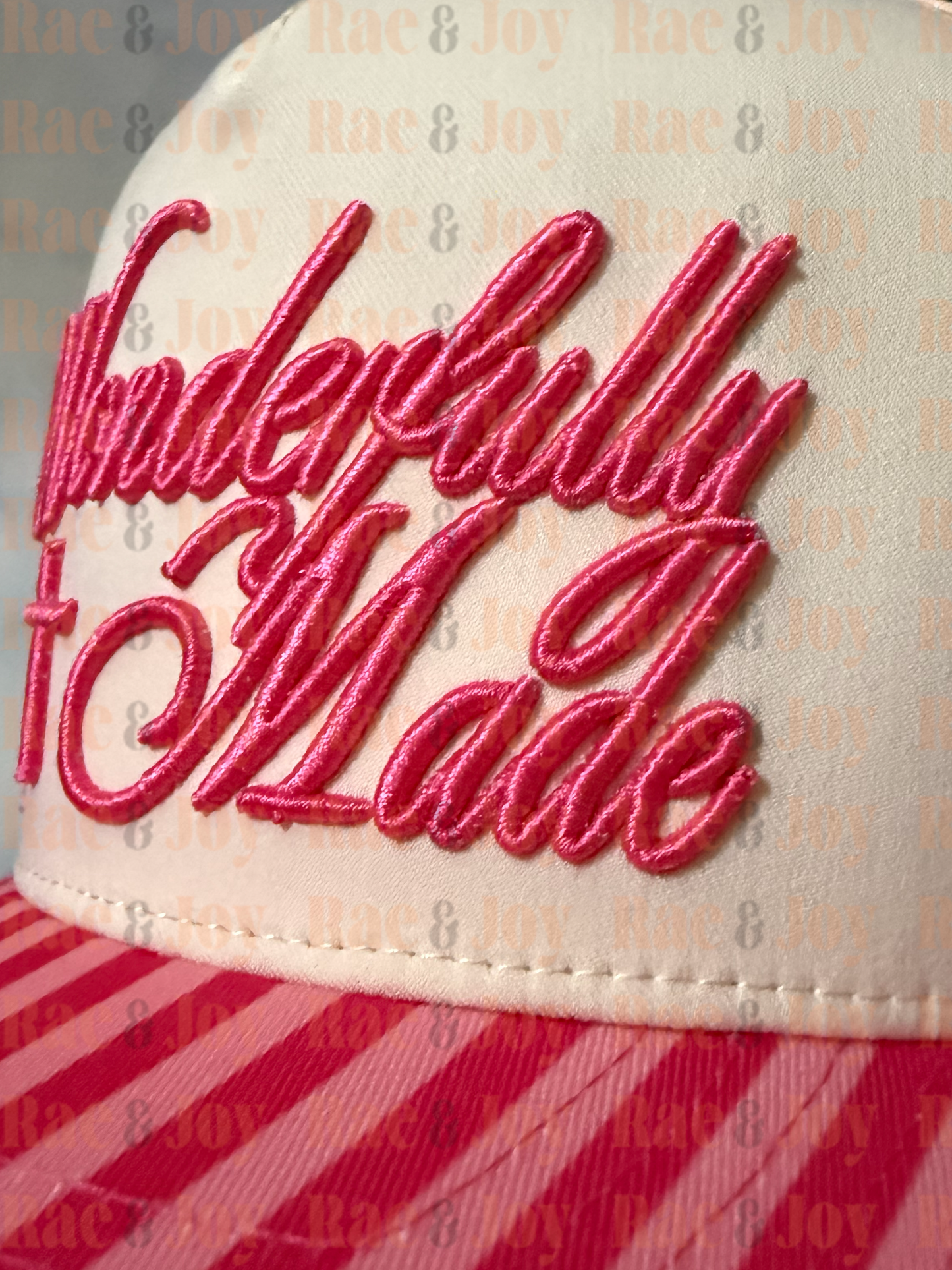 Wonderfully Made Hat – Psalm 139:14 Christian Hat | Faith-Based Apparel | Limited Quantity
