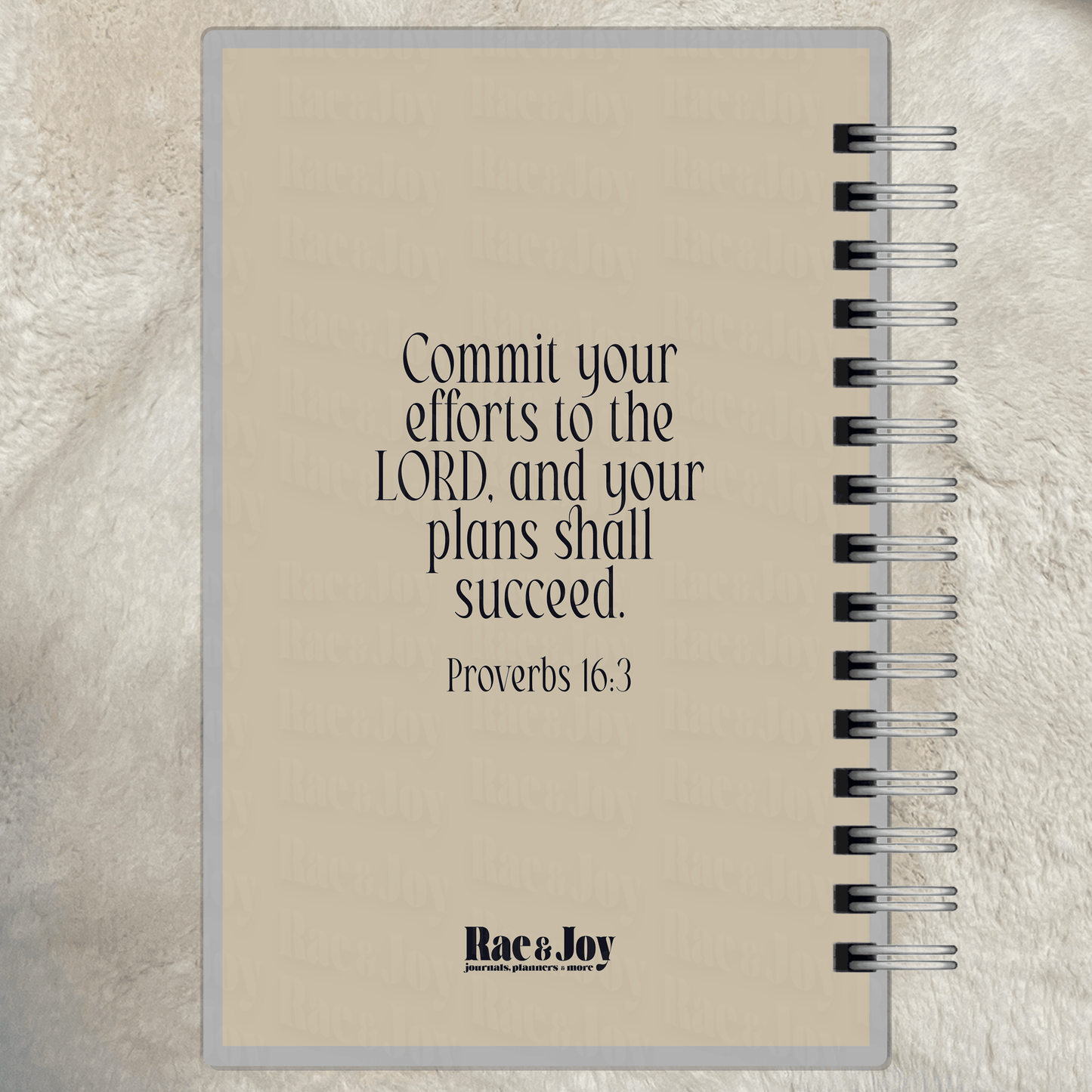 Personalized Mid-Year Planner 2024-2025 - Customizable Cover Options, Monthly Goals & Faith Reflections, Compact 5.5x8.5 - Rae & Joy Journals, Planners & More