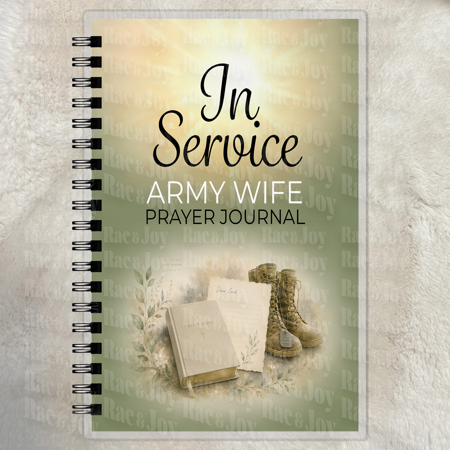 In Service Military Family Prayer & Reflection Journal
