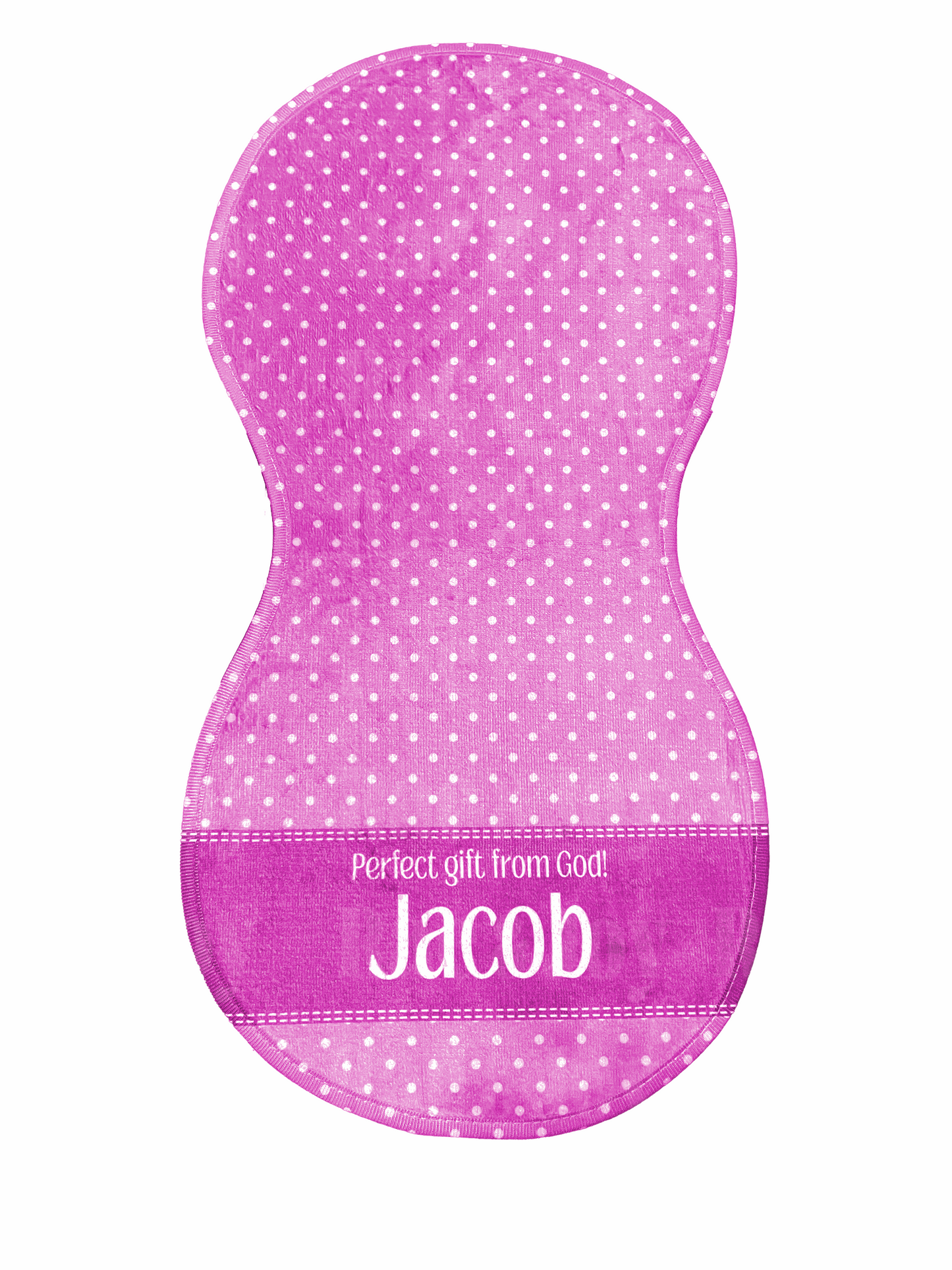 Personalized Baby Burp Cloth (Oh, Baby! Collection)