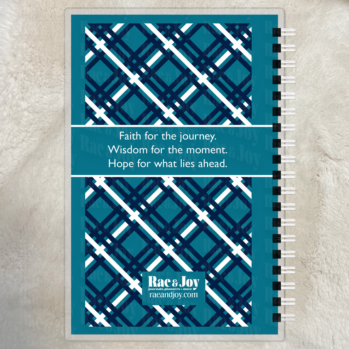 Reflections Personalized Lined Christian Journal | Faith Journal & Notebook | Available in 11 Plaid Colors