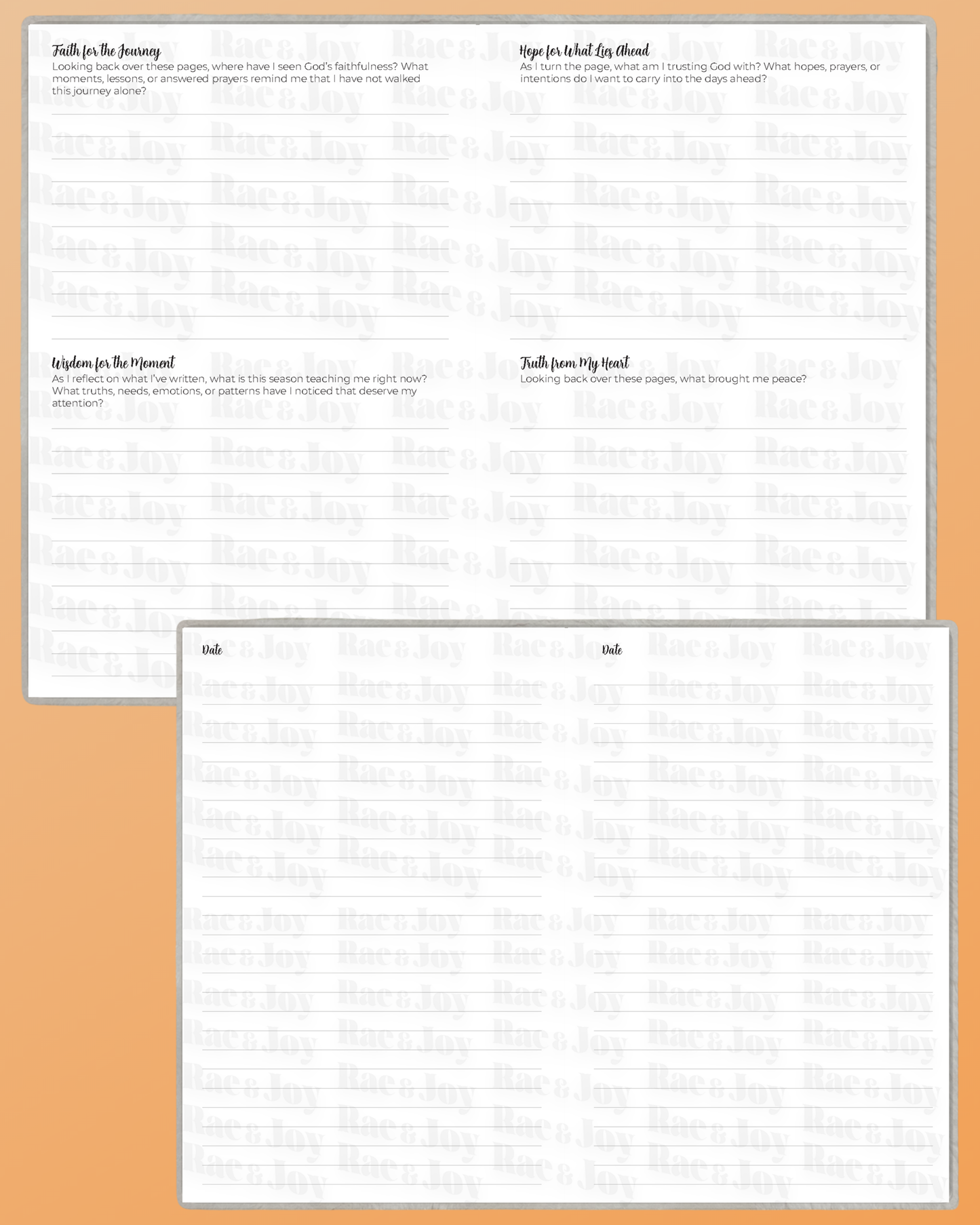 Personalized Christian Journal | Reflections
