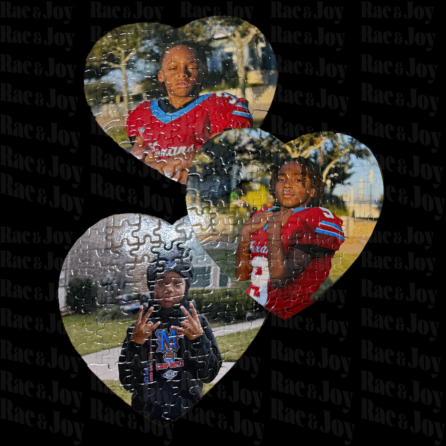 Personalized Keepsake Heart Photo Puzzle | Custom Valentine’s Gift | Rae & Joy