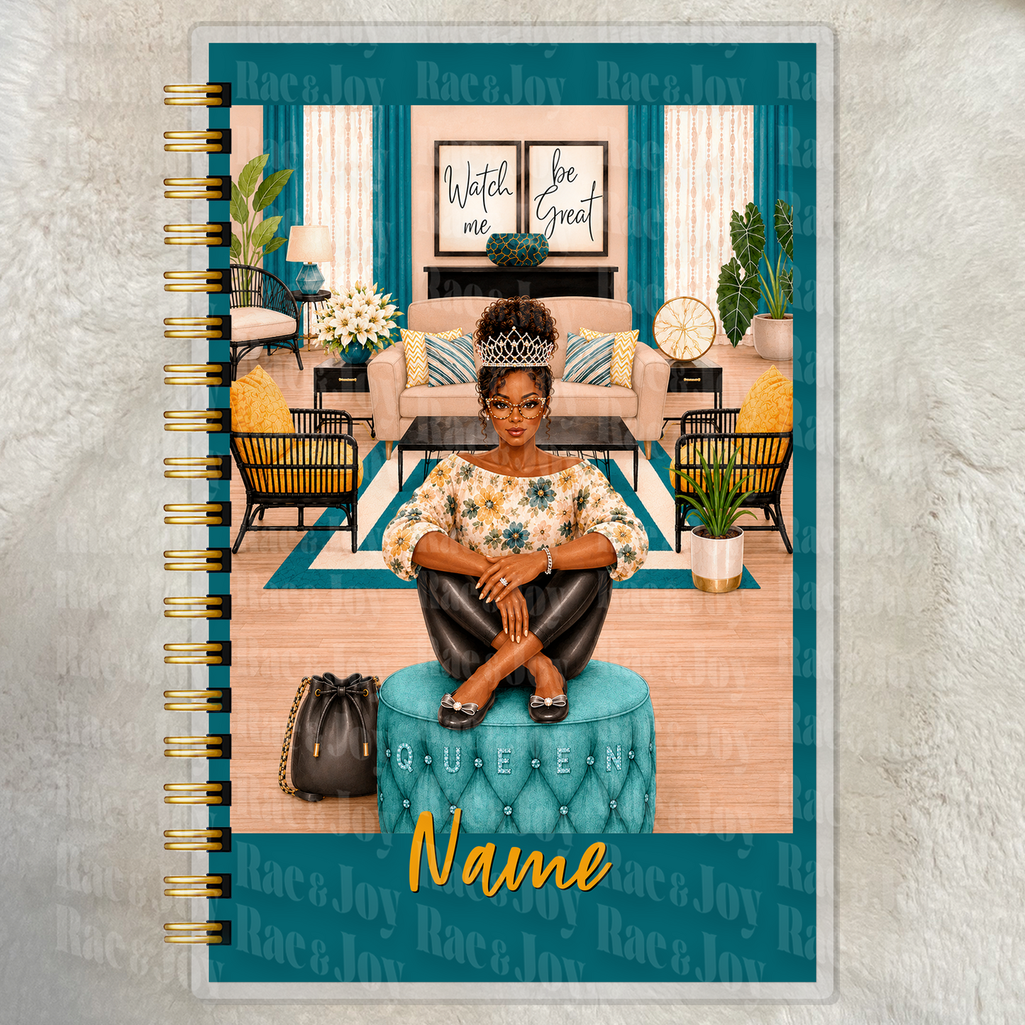 Watch Me Be Great Personalized Christian Journal for Women