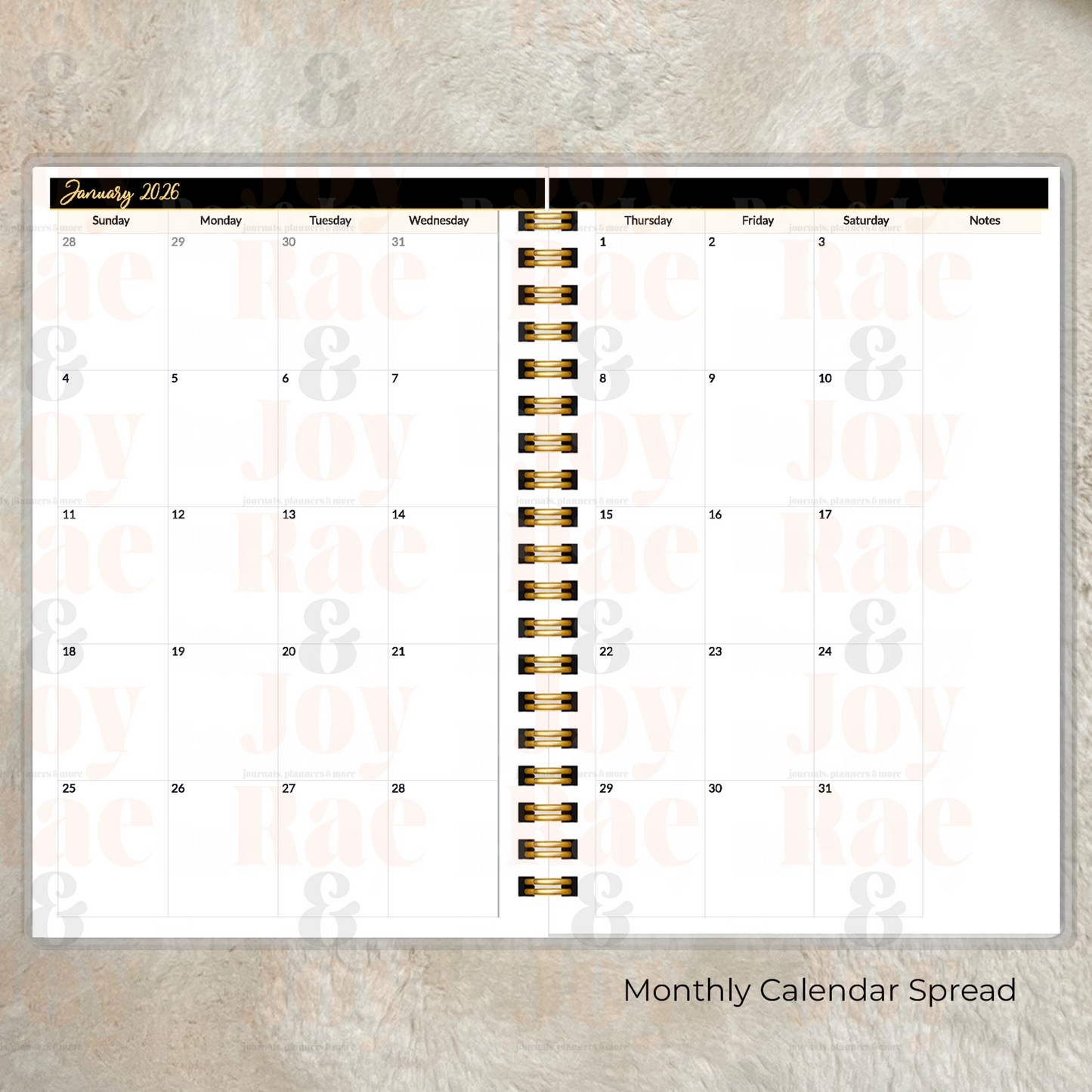 All Kinds of Beautiful – 2026 Christian Planner (Weekly or Monthly, Custom Start)