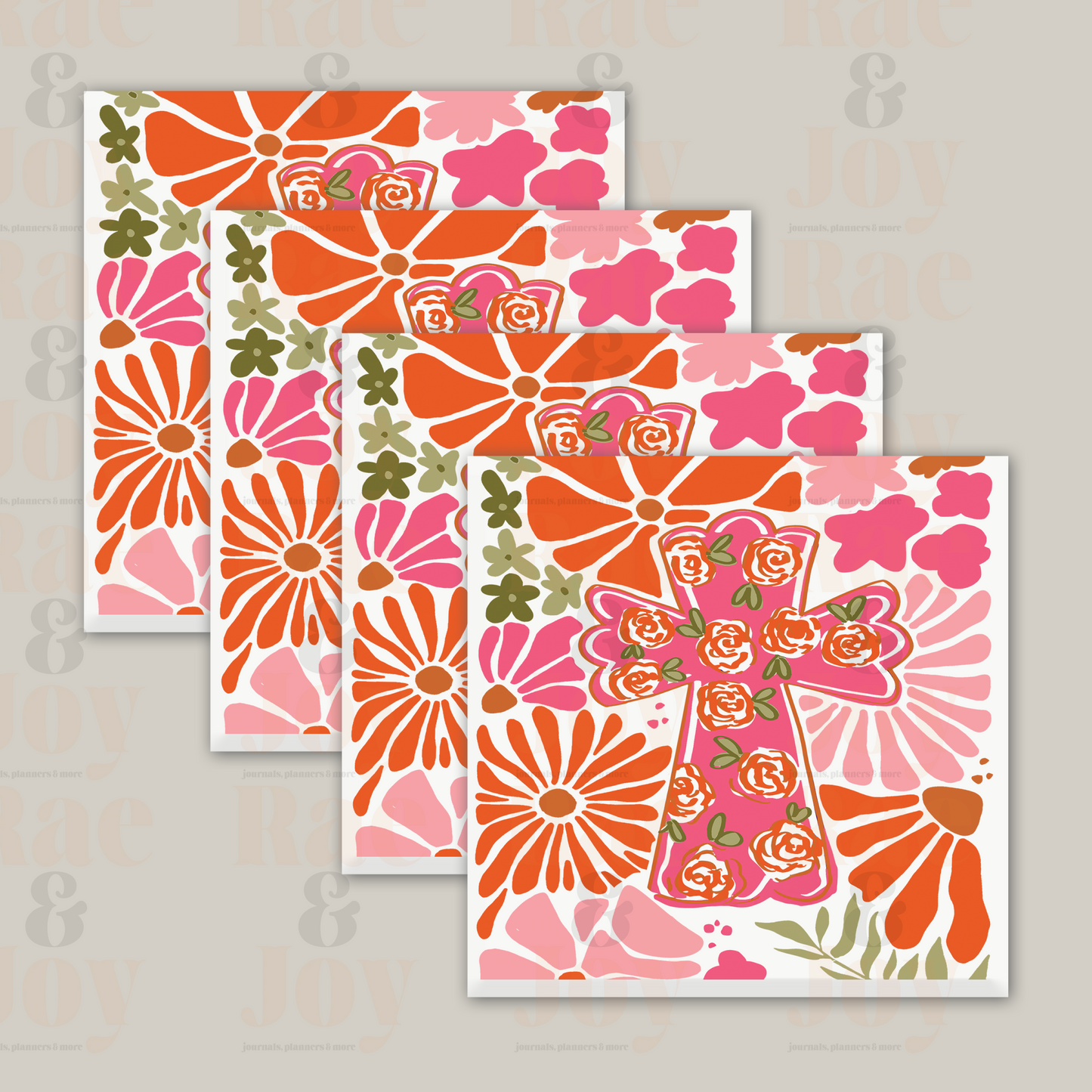 Ceramic Christian Coaster – Every Day is a Gift | 4x4’’ | Single or Set of 4 Coaster