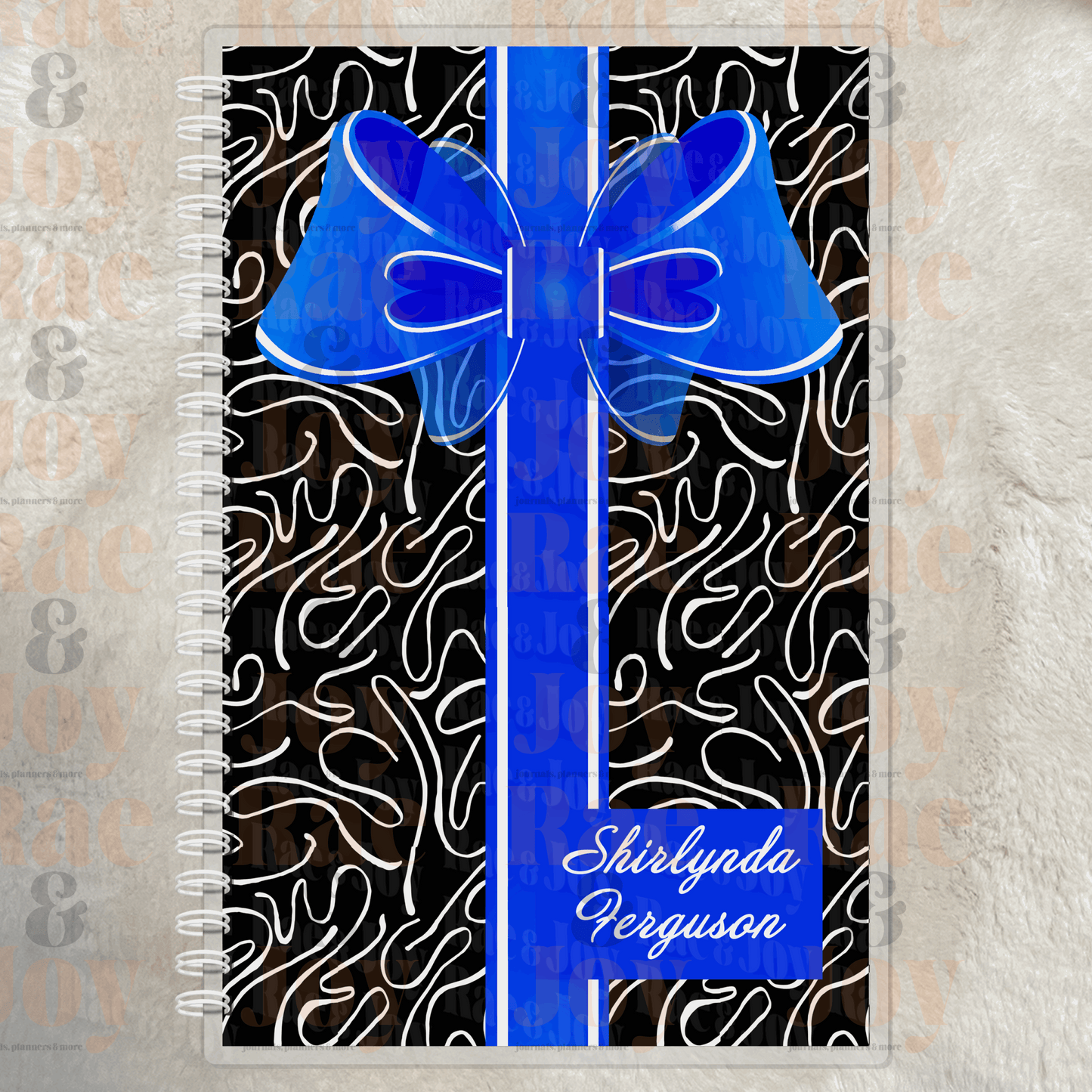 Faith and Favor Lined or Prayer Journal – Personalized Laminated Cover