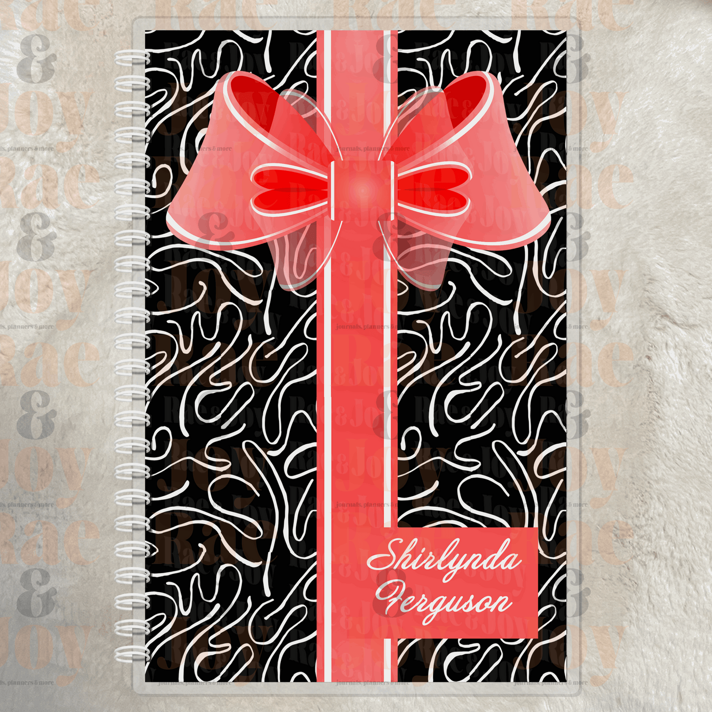 Faith and Favor Lined or Prayer Journal – Personalized Laminated Cover