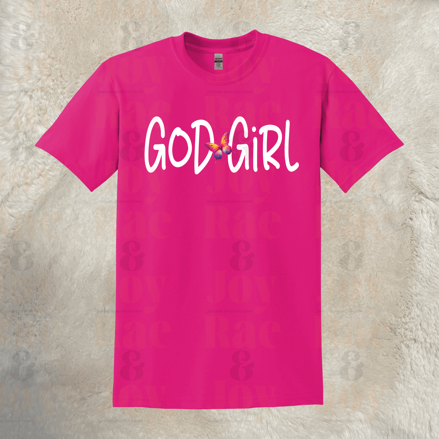 God Girl T-Shirt - Youth And Adult Sizes Purple & Bright Pink / Ys T-Shirts