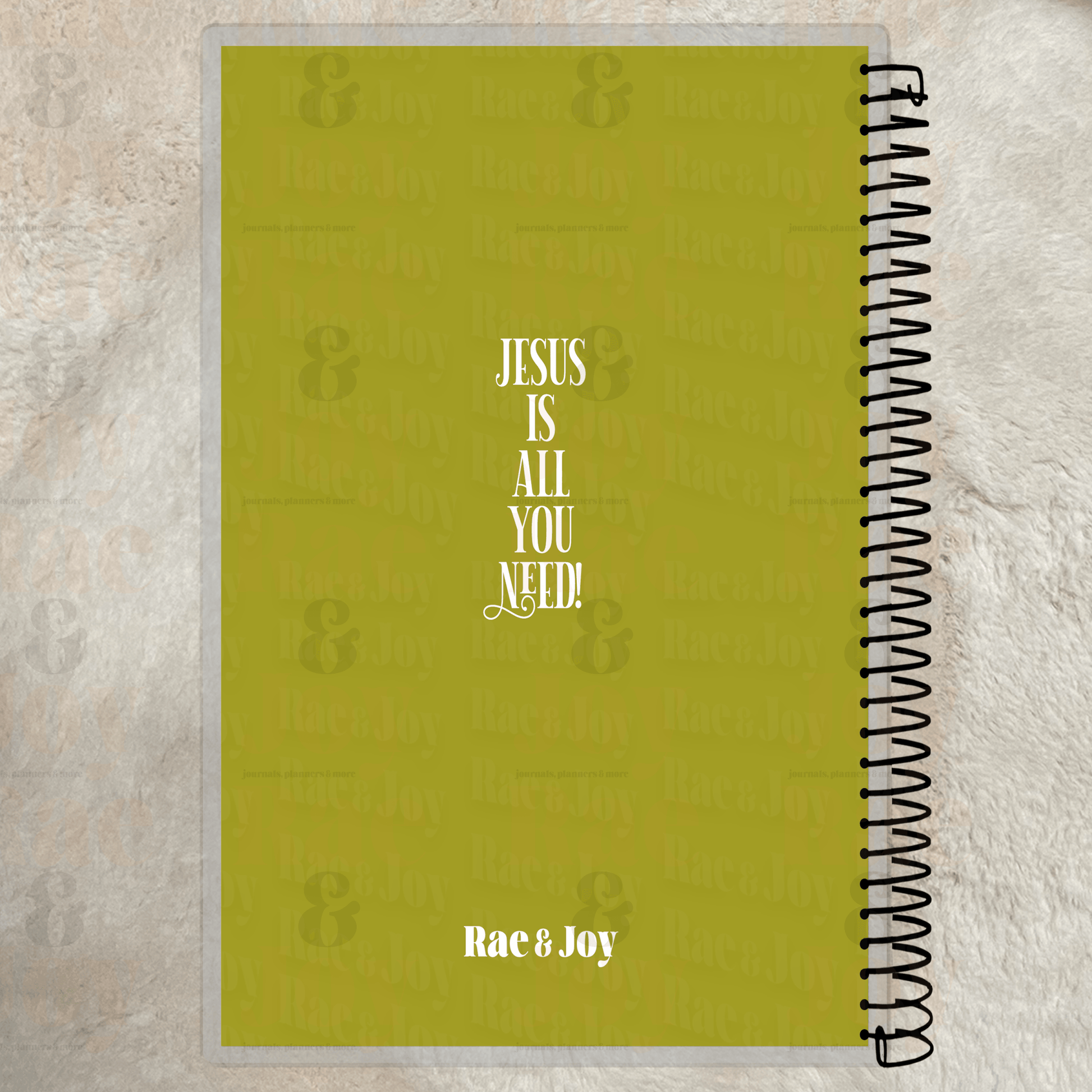 ’Jesus First’ Journal | Christian Notebook Lined Unique Gift African American Woman