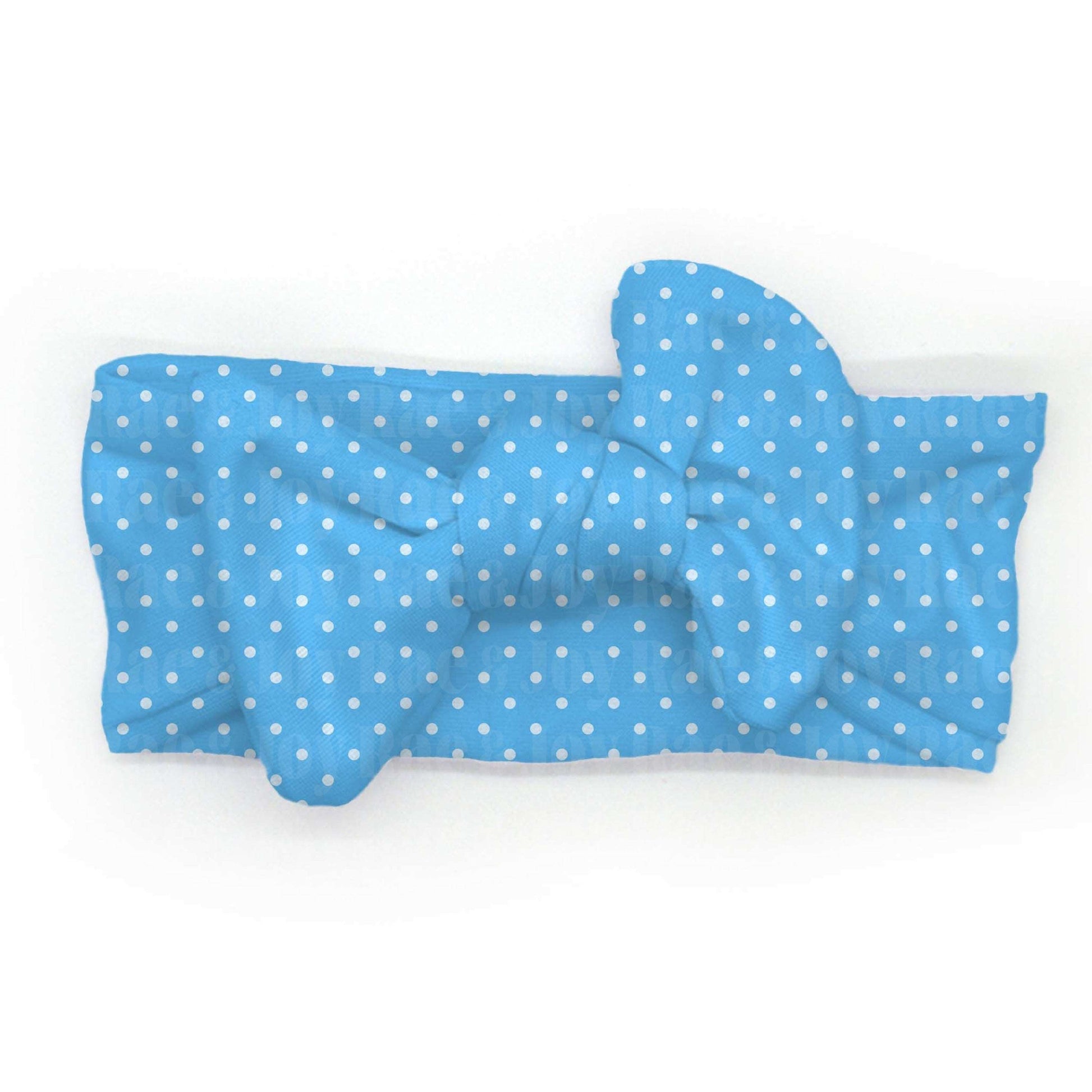 Knotted Headband (Oh Baby! Collection) Blue Accessories