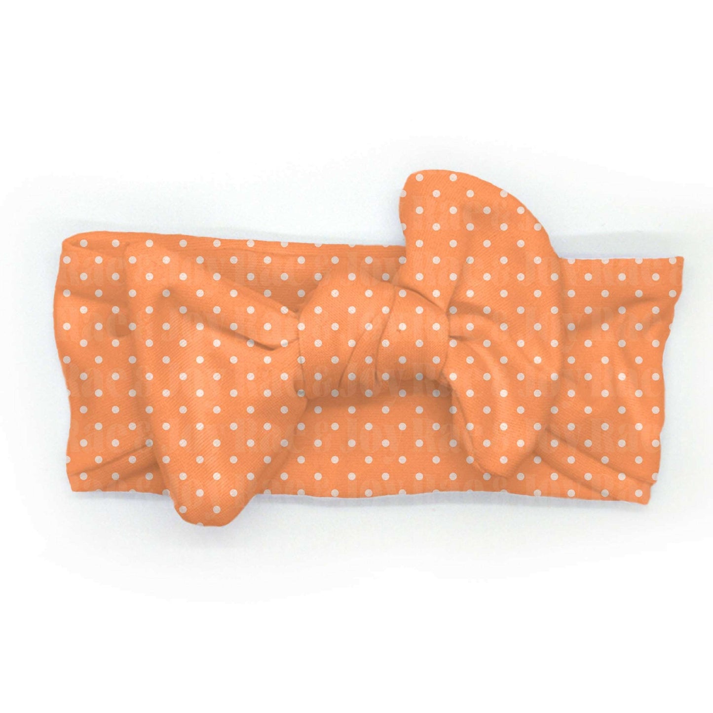 Knotted Headband (Oh Baby! Collection) Orange Accessories