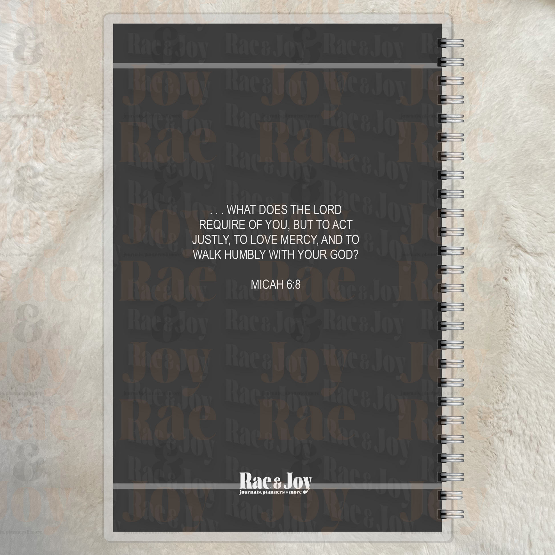 Man of God Christian Affirmation Journal – Lined Laminated (Name Title or No Personalization) Journals/Planners