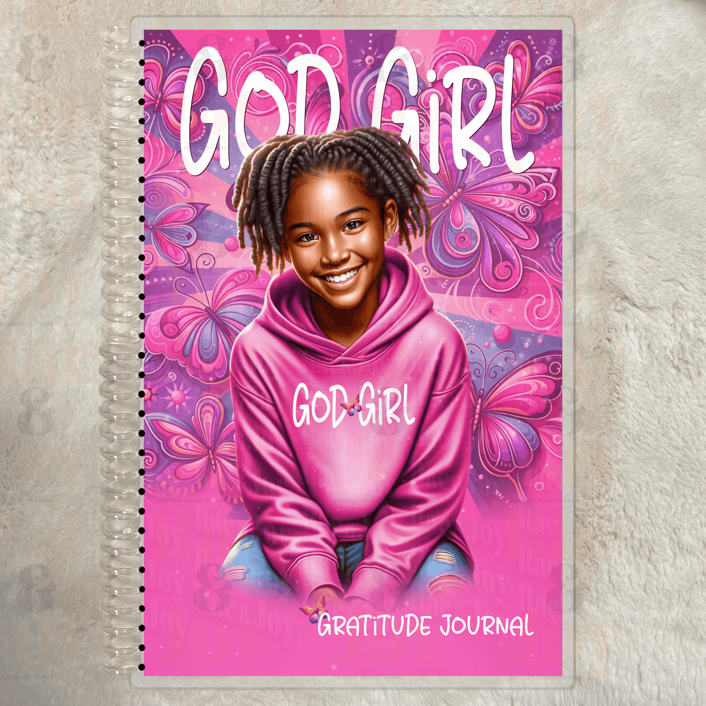 Next Generation God Girl Journal - 13 New Dolls Pink & Purple Motif Gratitude Or Lined Interiors