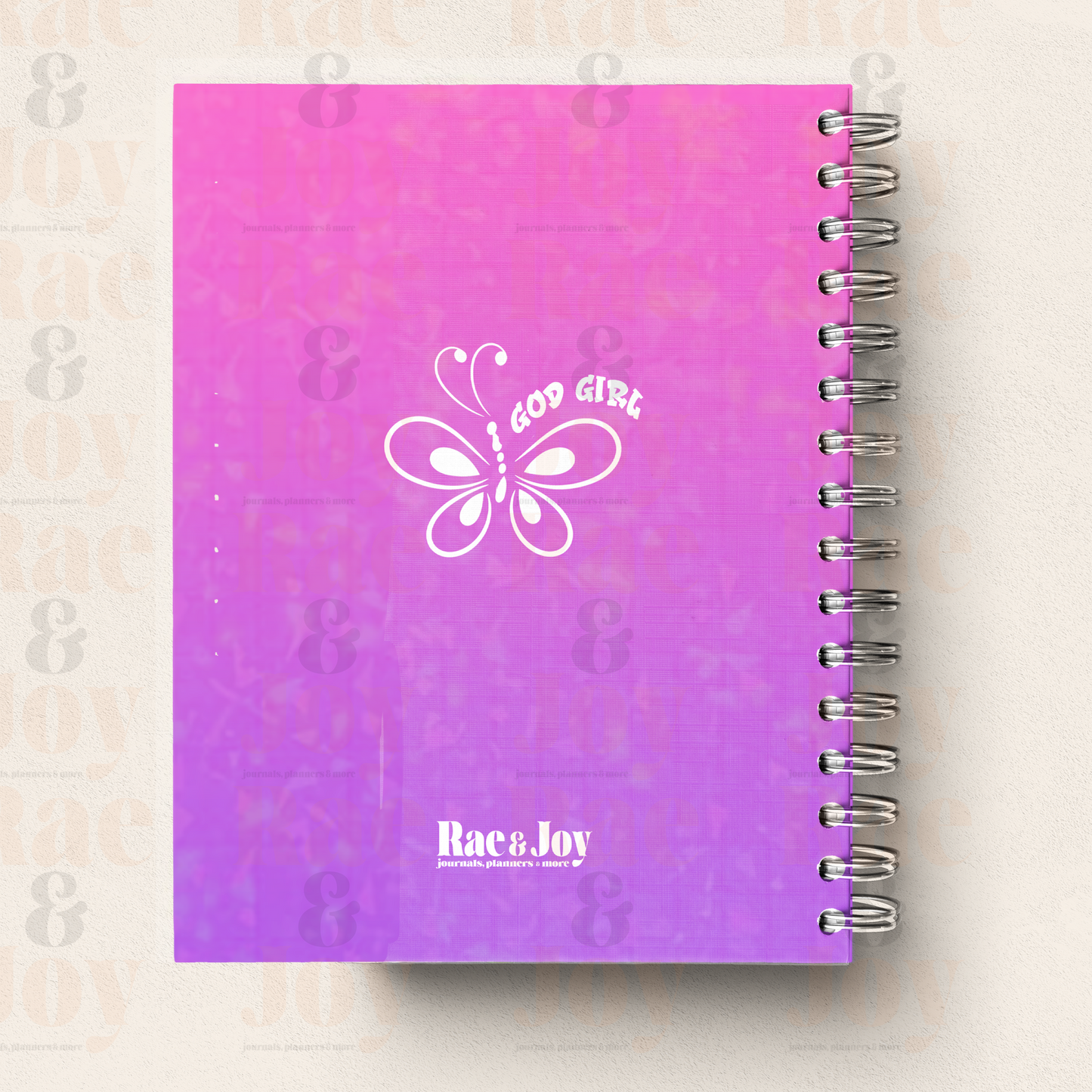 Personalized ’God Says I Am’ Hardcover Journal For Girls Journals/Planners