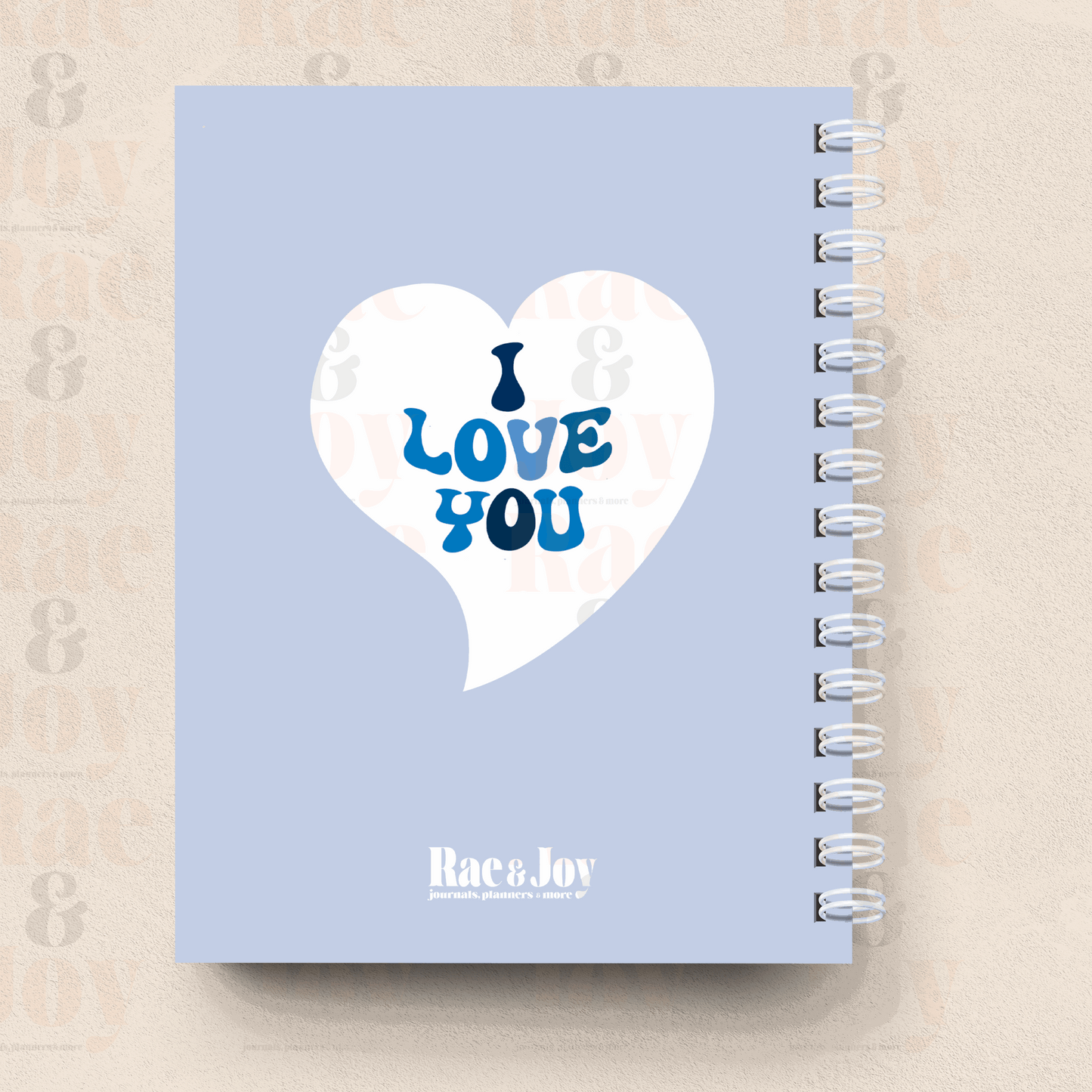Personalized “Letters to My Child” Hardcover Christian Journal – 7.5x9.5” Lined Faith-Based Keepsake for Daughters, Sons, Grandchildren & More Blue