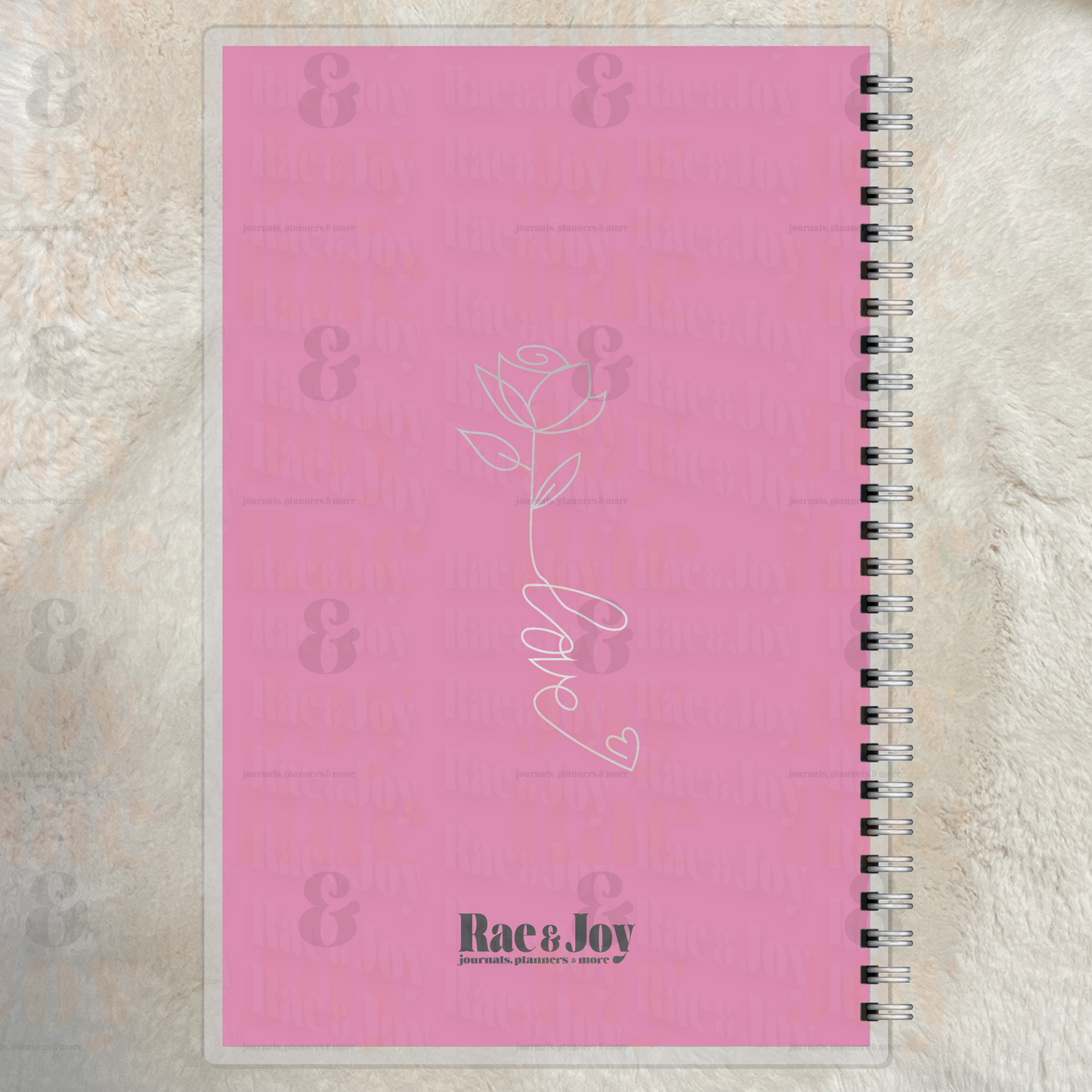 Personalized Mom Flower Journal – Custom Silver Foil Lined Notebook with Kids’ Names – Mother’s Day Grandma Aunt Bonus