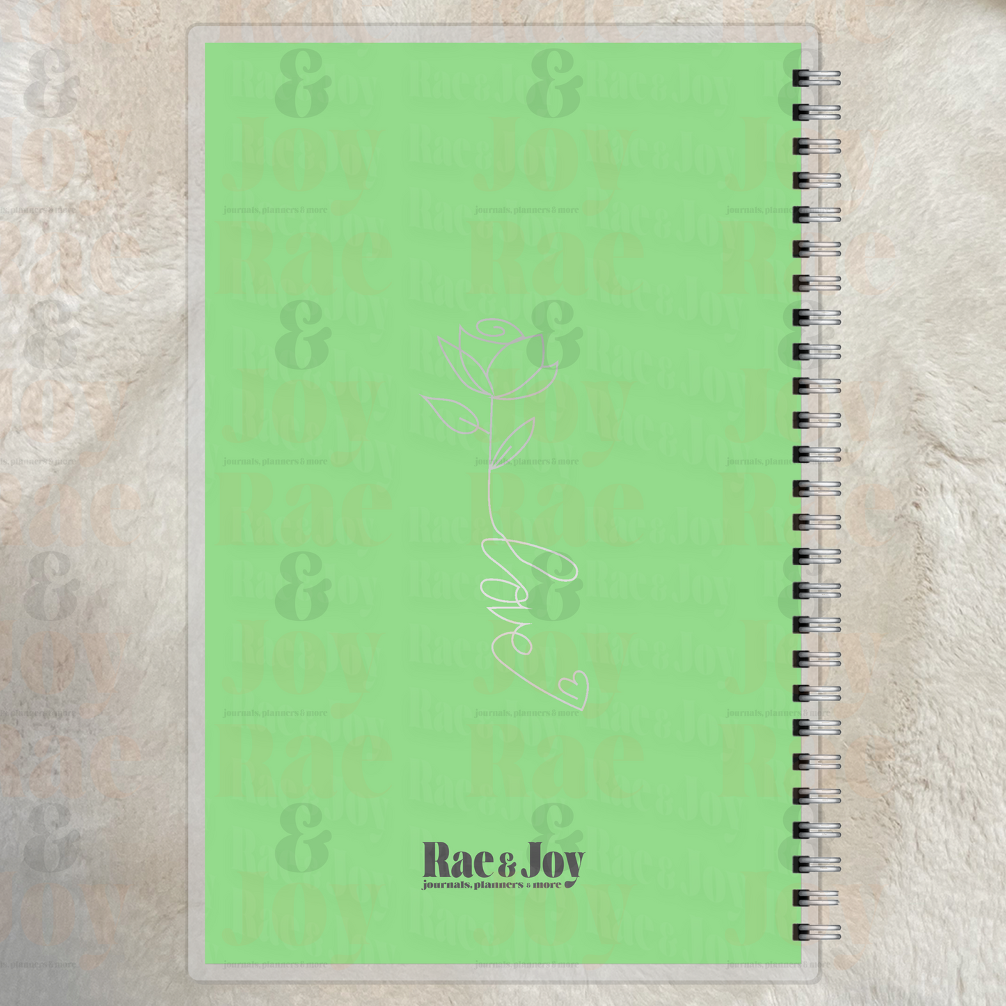 Personalized Mom Flower Journal – Custom Silver Foil Lined Notebook with Kids’ Names – Mother’s Day Grandma Aunt Bonus