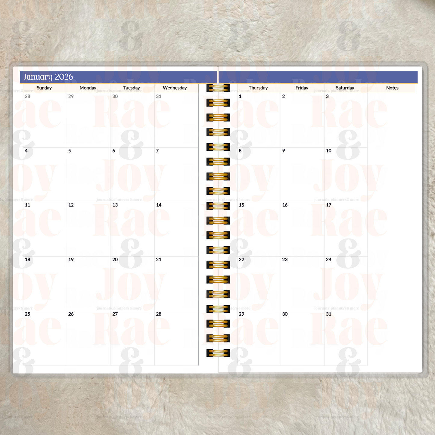 This Is the Day – Personalized 12-Month Christian Planner (Weekly or Monthly)