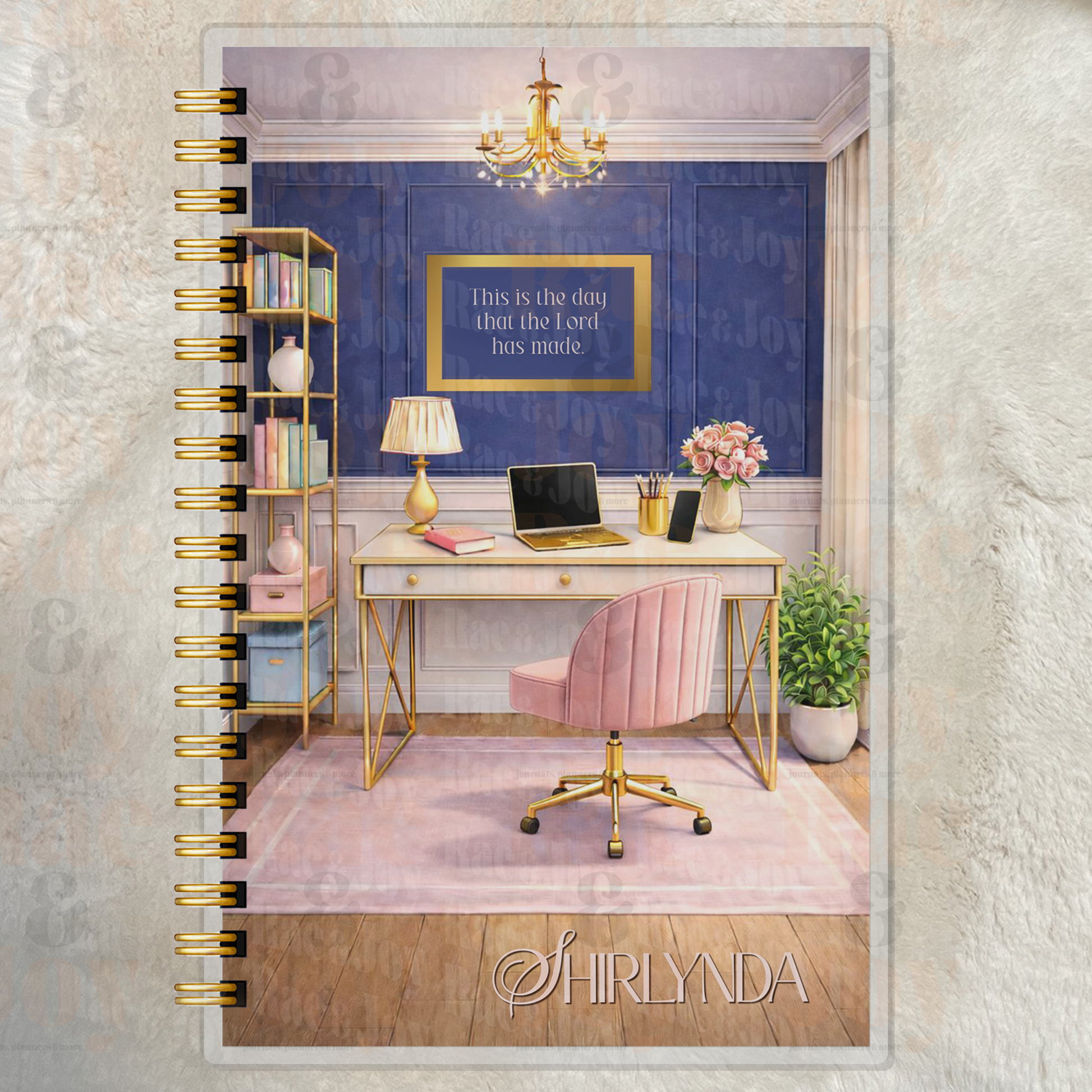 This Is the Day – Personalized Christian Lined Journal (5.5 x 8.5)