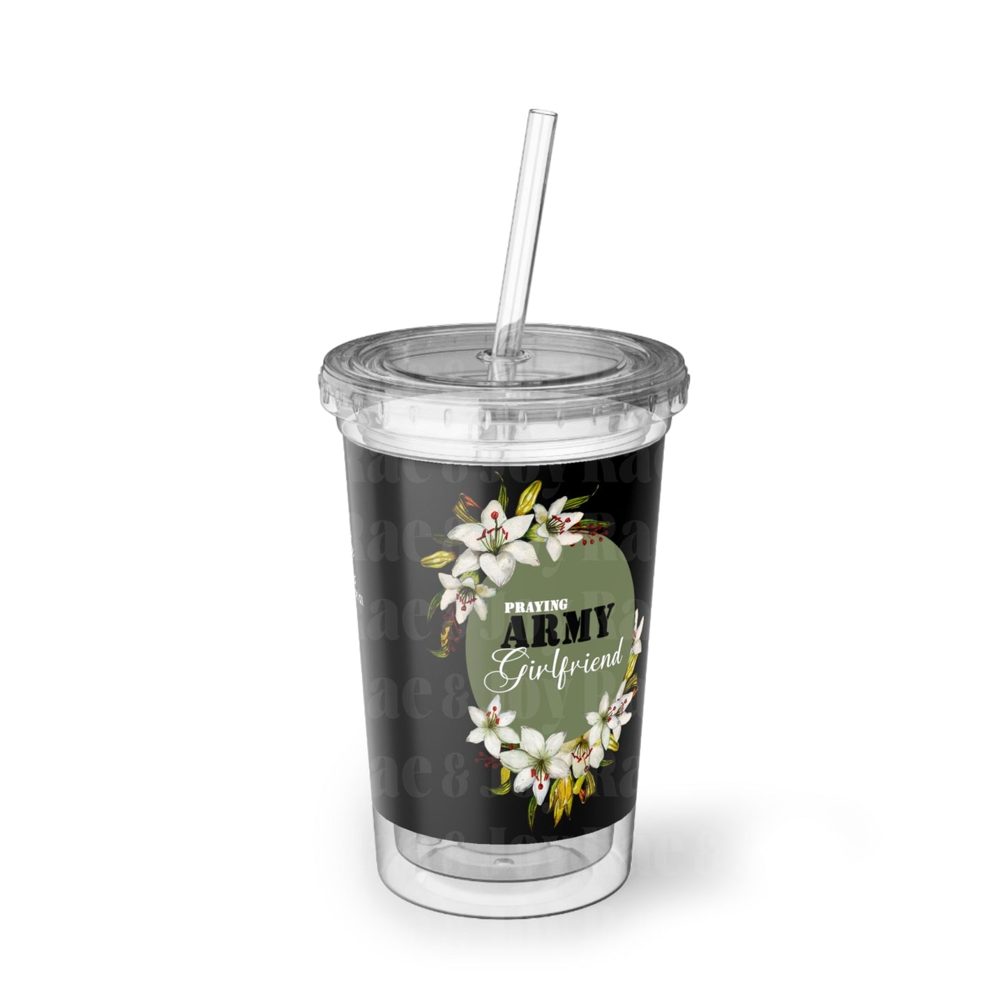 Military Air Force-Army-Space Force Acrylic Cup Army / Girlfriend Mug