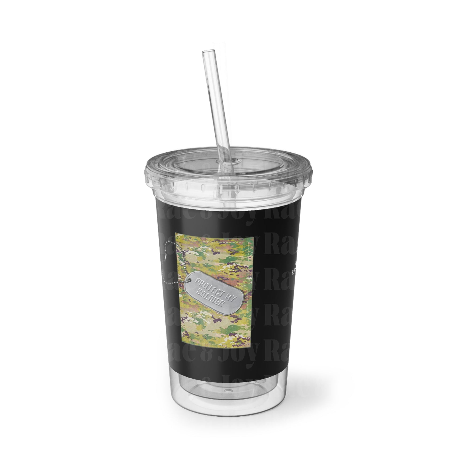 Military Air Force-Army-Space Force Acrylic Cup Mug